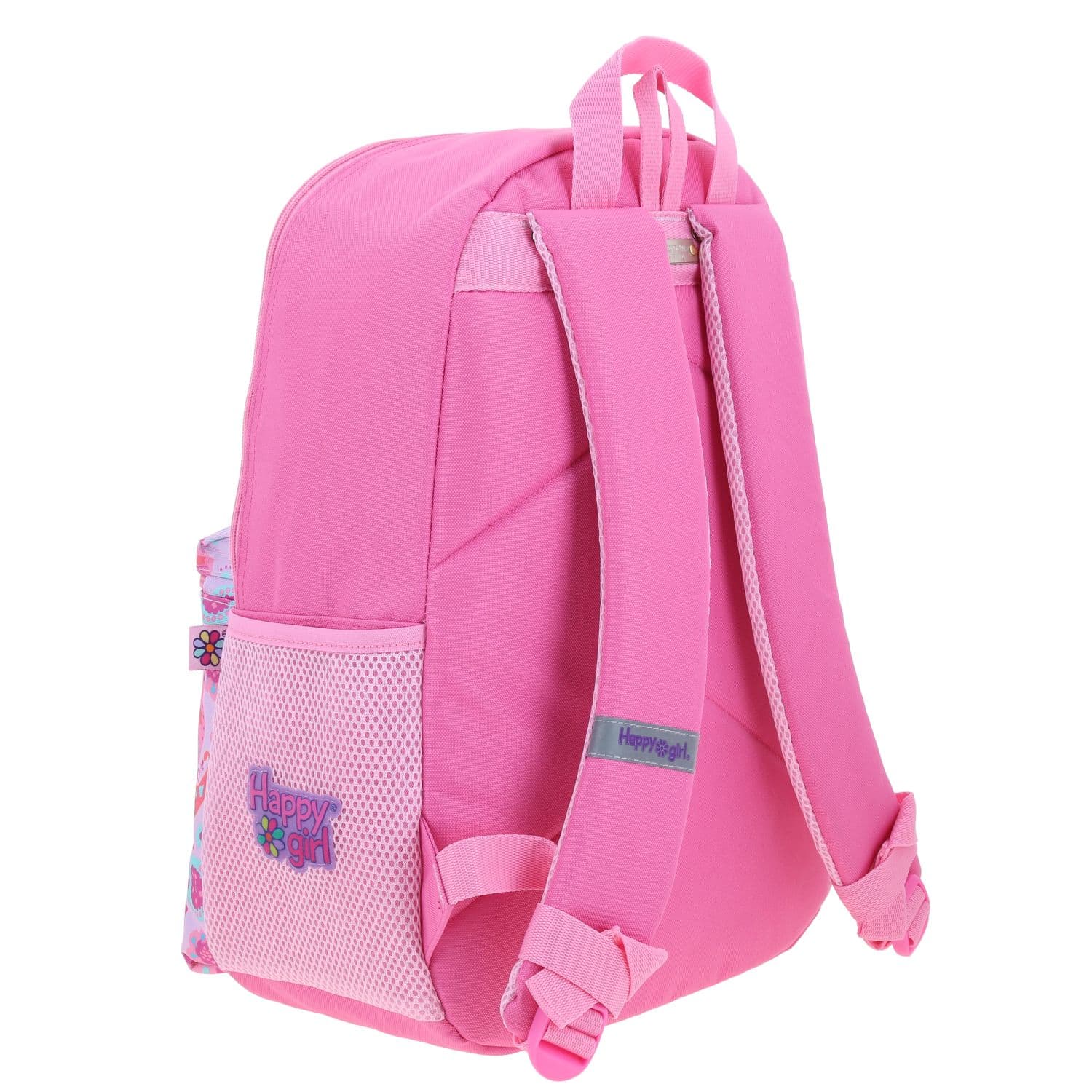 Mochila escolar rosa para niña Happy Girl by Chenson - Divertida y segura 3