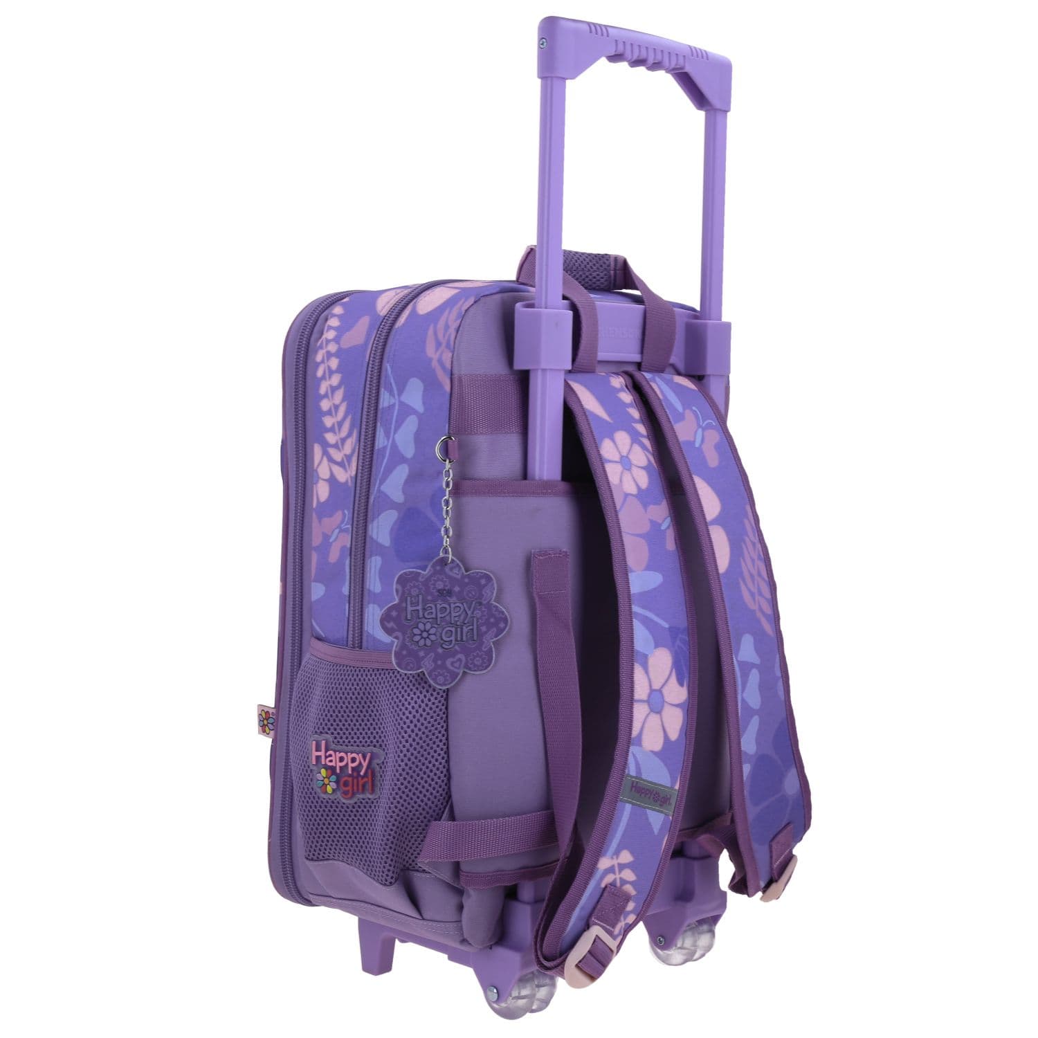 Mochila con Ruedas Happy Girl Uva para Niña - Divertida y Duradera 3