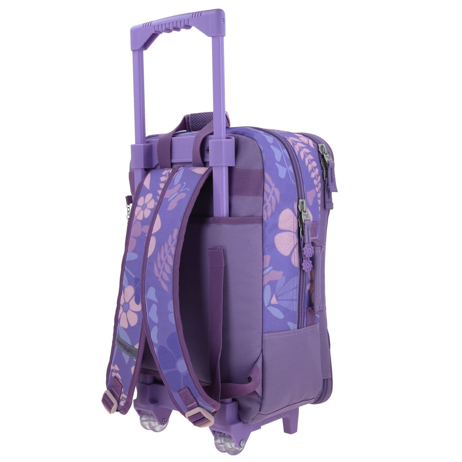Mochila con Ruedas Happy Girl Uva para Niña - Divertida y Duradera 5