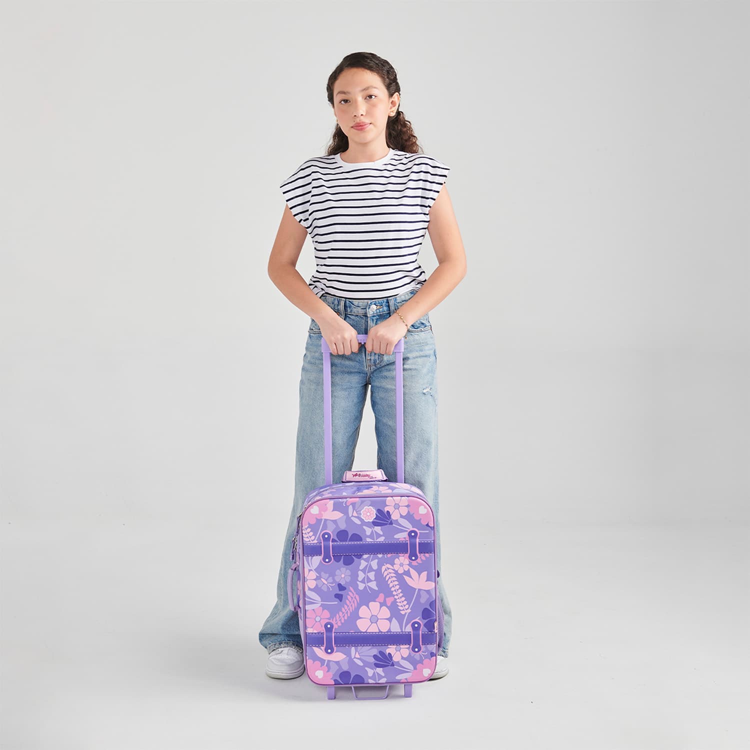 Mochila con Ruedas Happy Girl Uva para Niña - Divertida y Duradera - vista 2