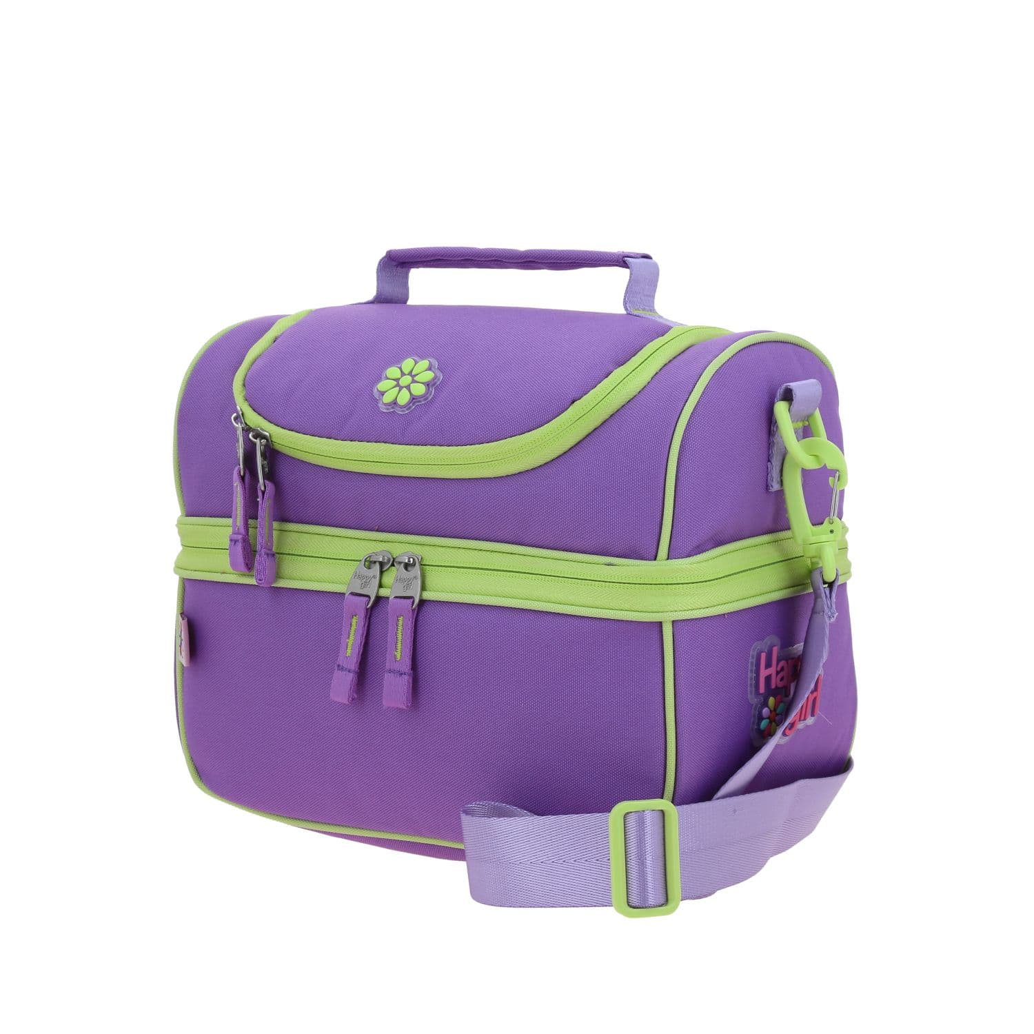 Lonchera escolar Happy Girl Violeta - Térmica y Divertida para Niñas 2