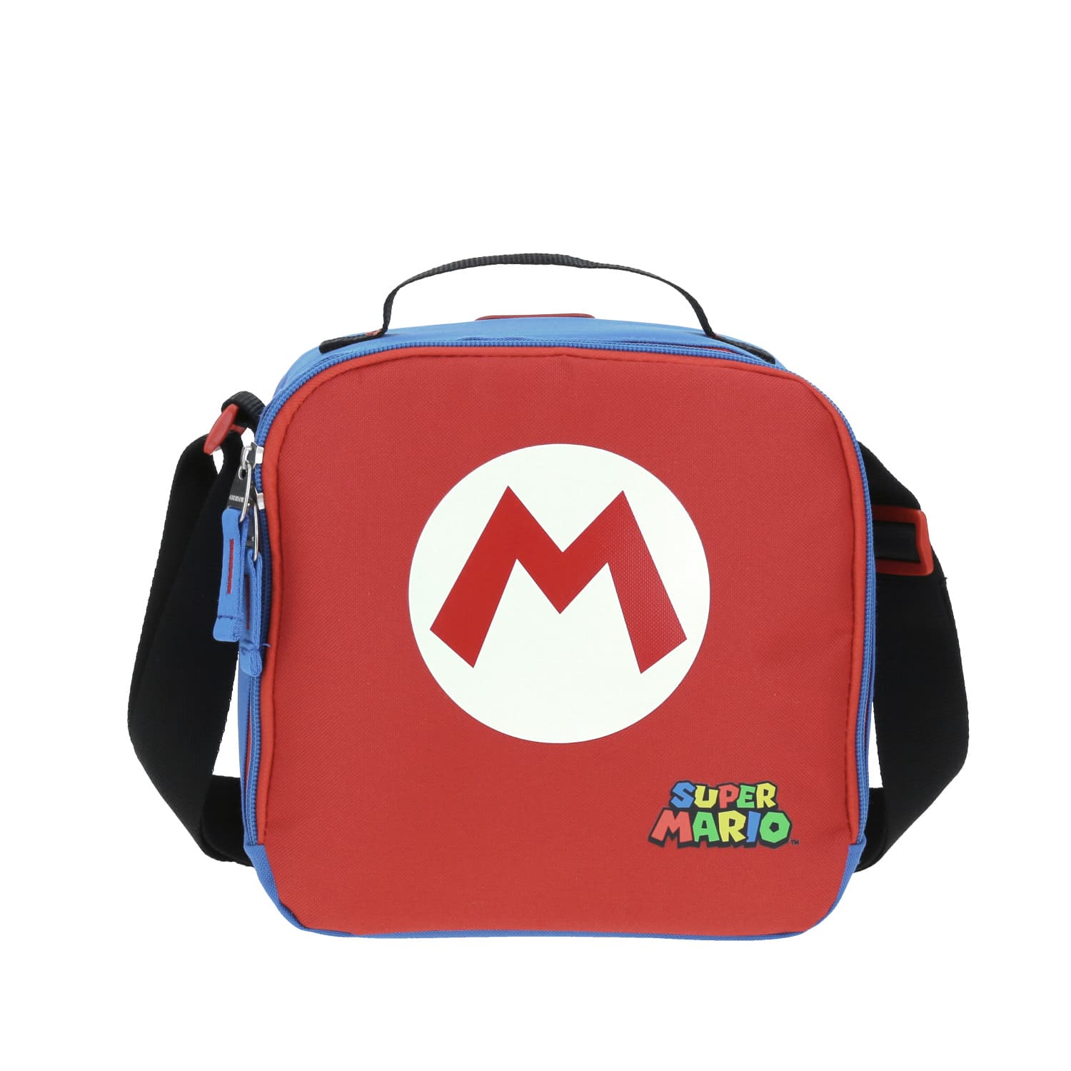 Lonchera escolar Mario Bros by Chenson azul térmica para niño