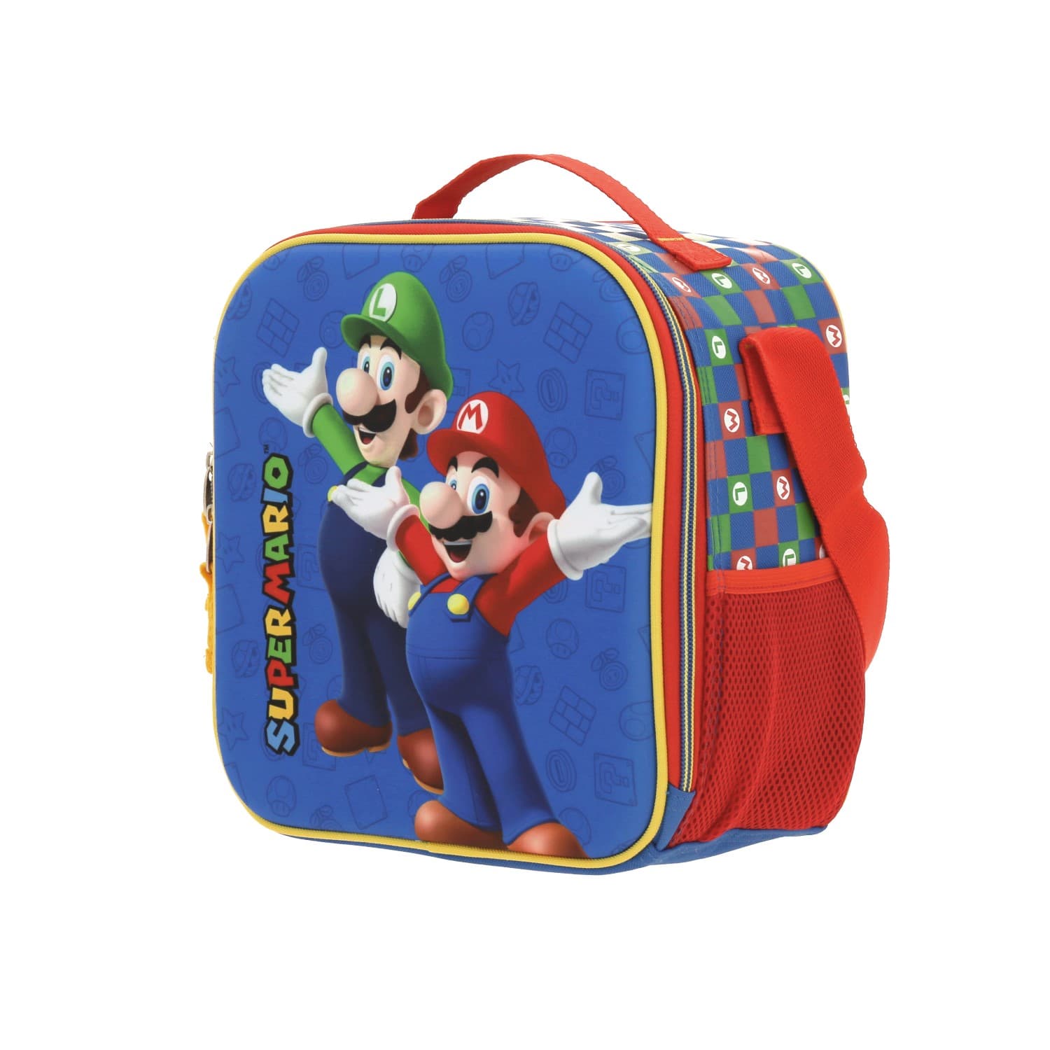 Lonchera escolar Mario Bros by Chenson azul térmica para niño 2