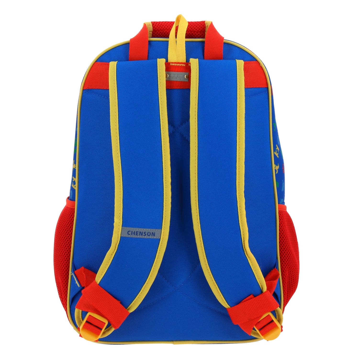 Mochila escolar para niño Mario Bros by Chenson color azul - Diversión y durabilidad 4