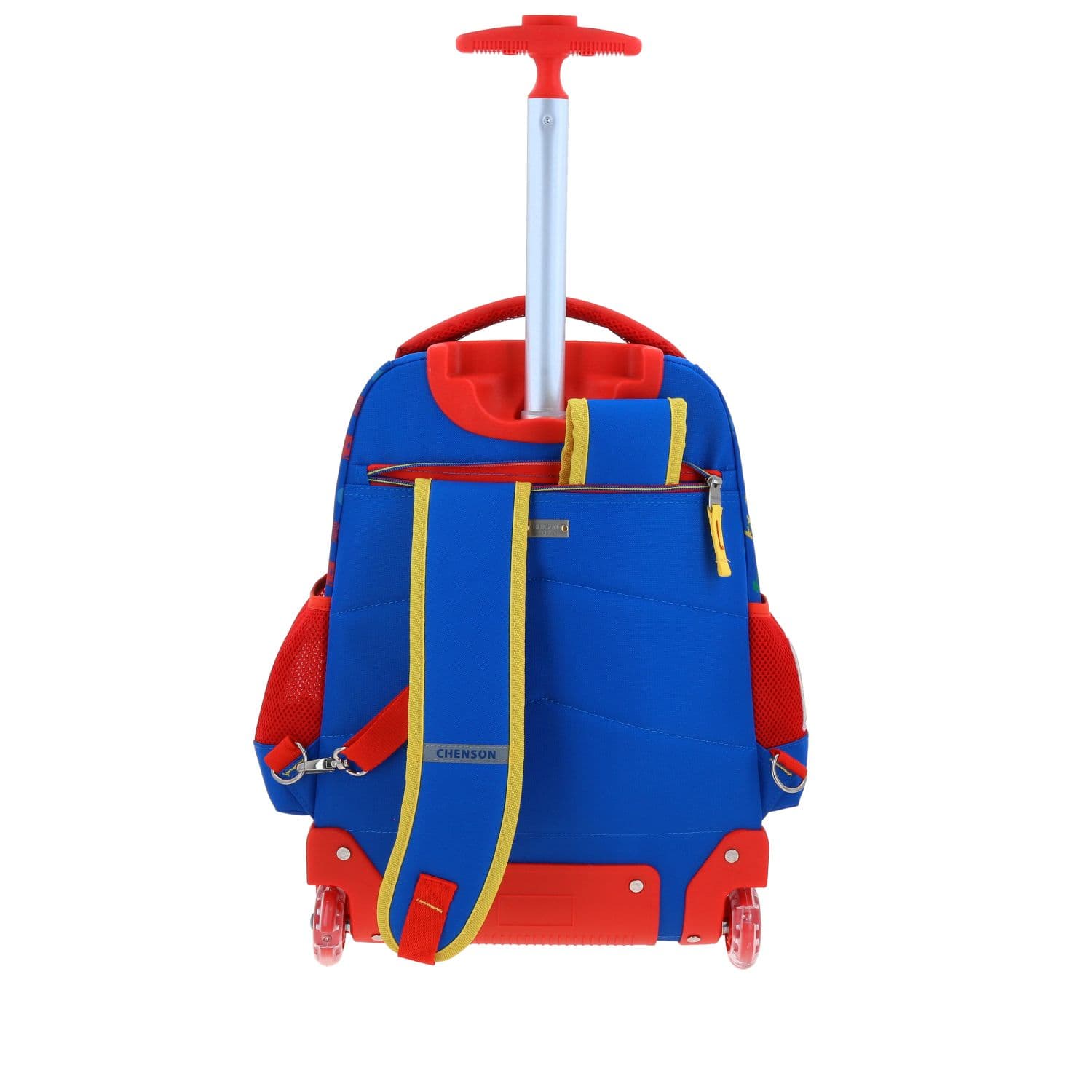 Mochila con Ruedas Mario Bros Azul para Niño - Diversión y Durabilidad 4