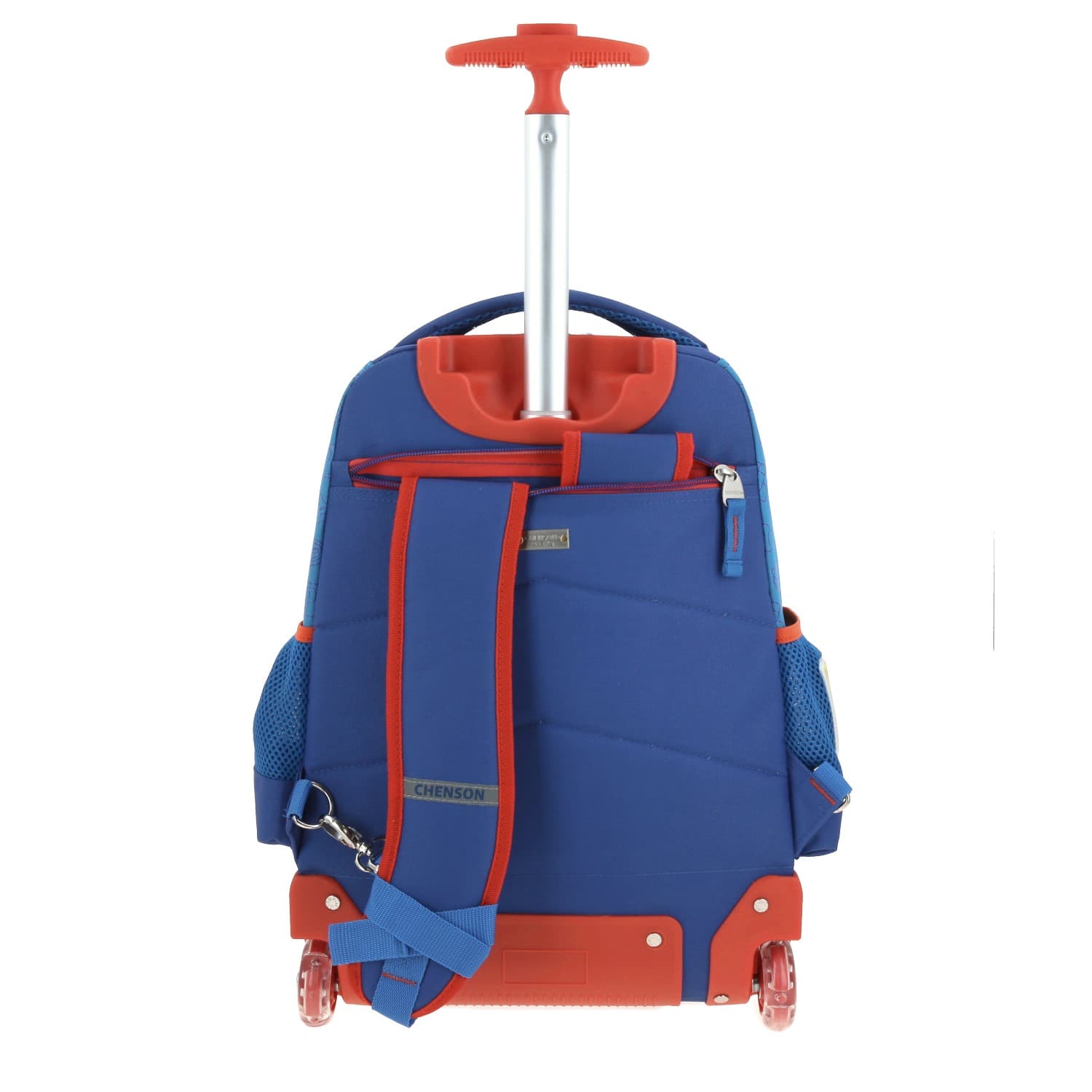 Mochila con Ruedas Mario Bros Azul para Niño - Diversión y Durabilidad 4