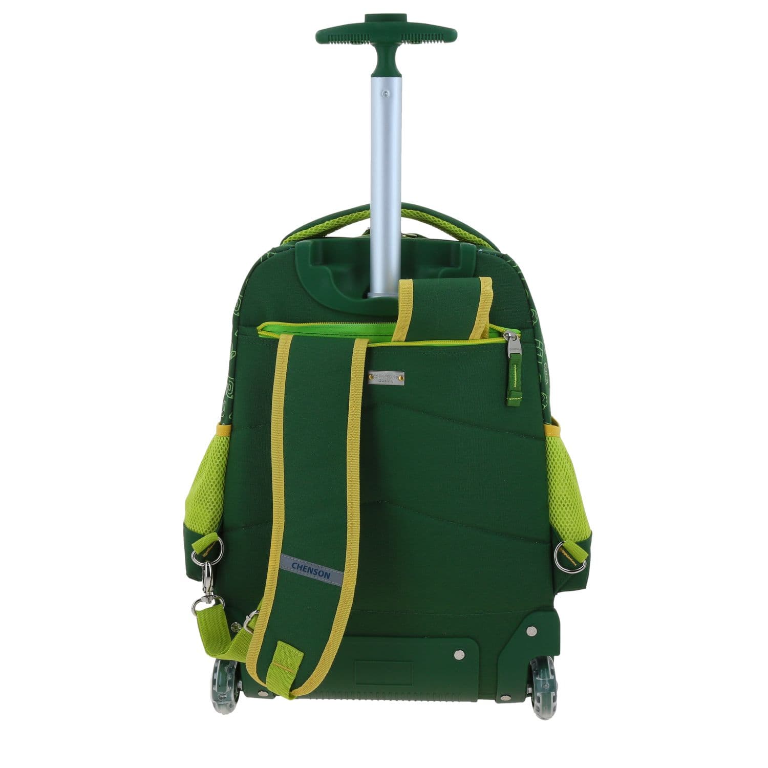 Mochila con Ruedas Mario Bros Verde para Niño - Diversión y Durabilidad 4