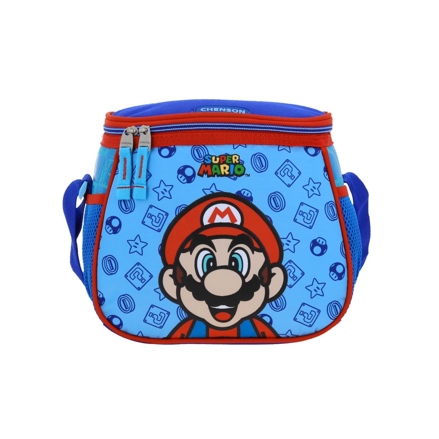 Kit Kinder Prescolar Mario Bros by Chenson (Mochila + Lonchera + Lapicera) infantil 4