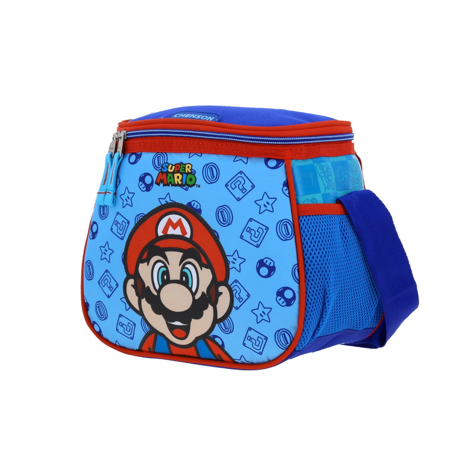 Kit Kinder Prescolar Mario Bros by Chenson (Mochila + Lonchera + Lapicera) infantil 5