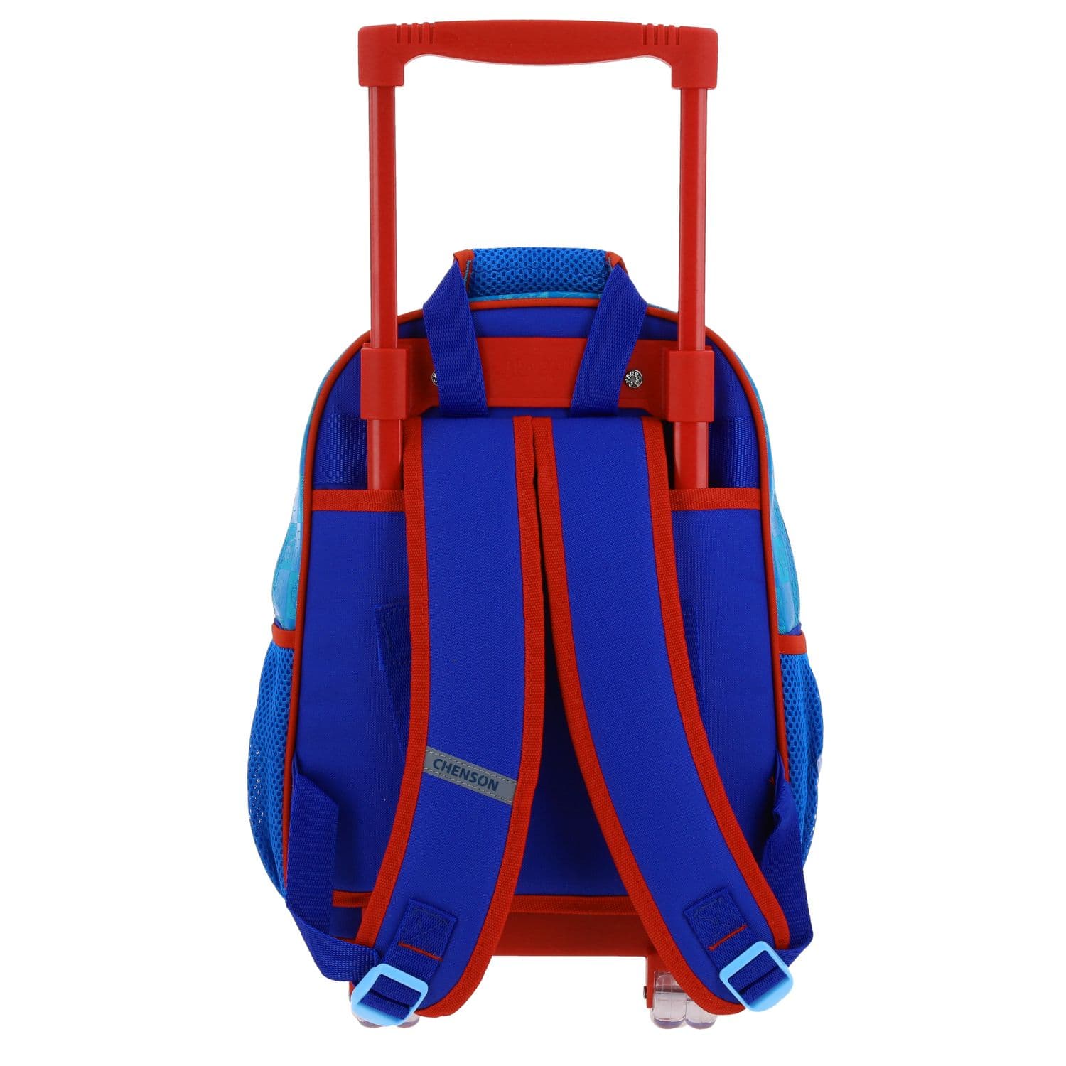 Mochila con Ruedas Mario Bros Azul para Niño - Diversión y Durabilidad 4