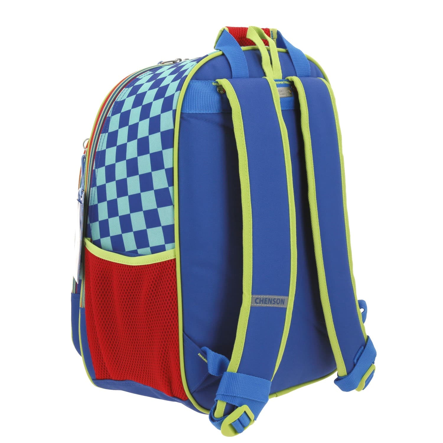 Mochila escolar para niño Mario Bros by Chenson azul divertida y duradera 3