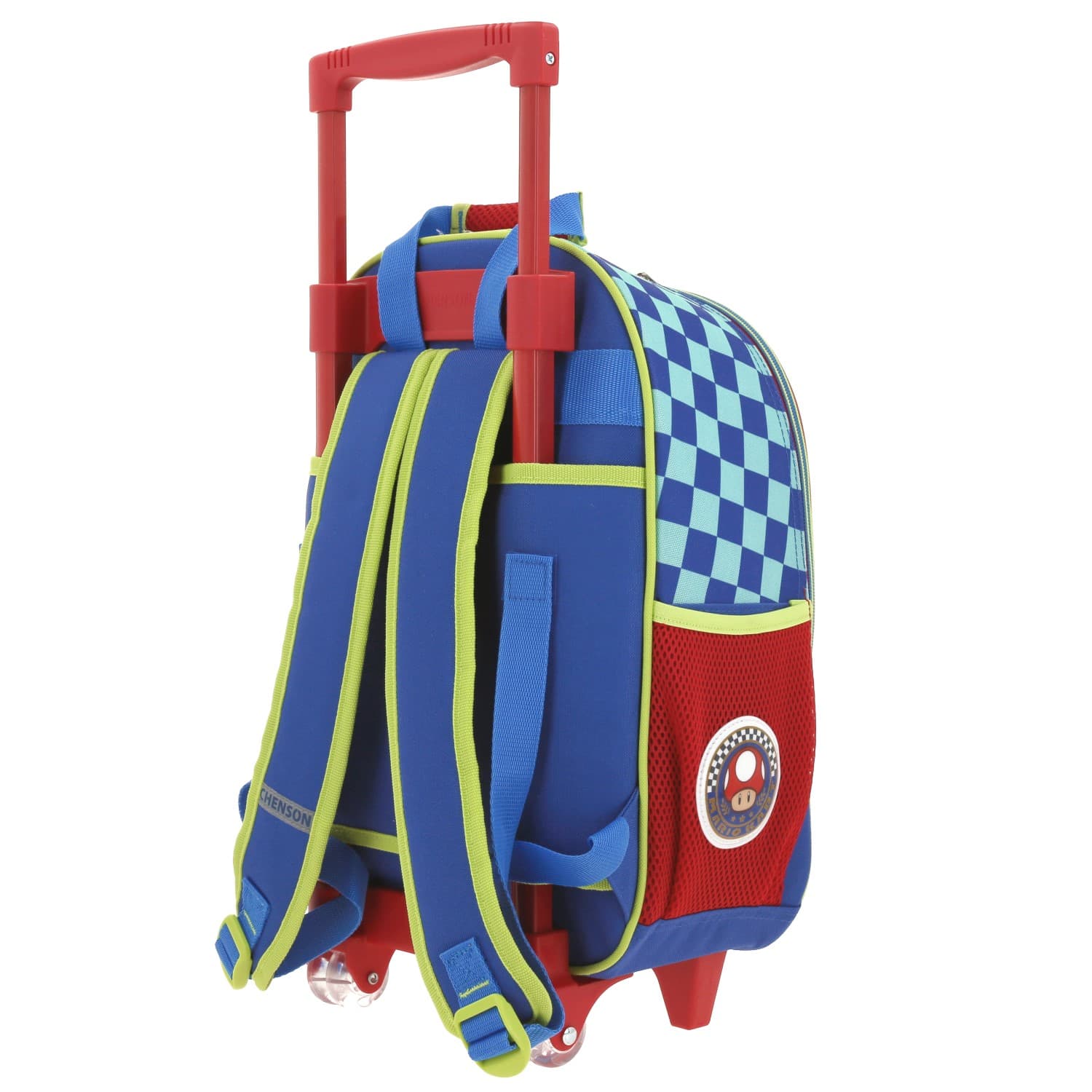 Mochila con Ruedas Mario Bros by Chenson Azul para Niños - Diversión y Durabilidad 5