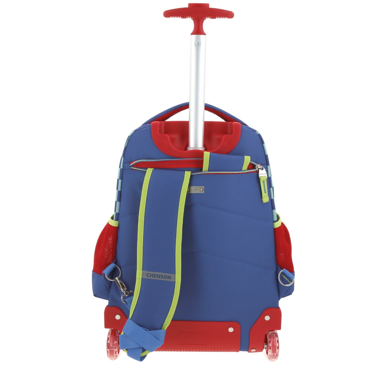 Mochila con Ruedas Mario Bros Azul para Niño - Diversión y Durabilidad 4