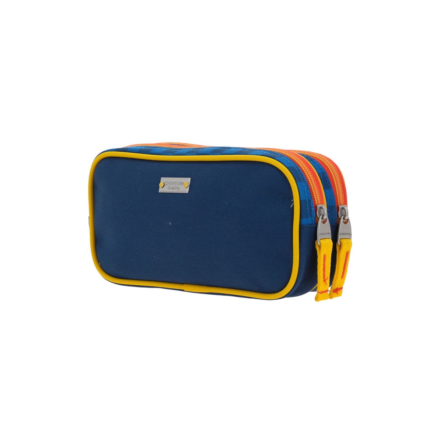 Lapicera escolar para niño Mario Bros by Chenson color azul con doble compartimento 5