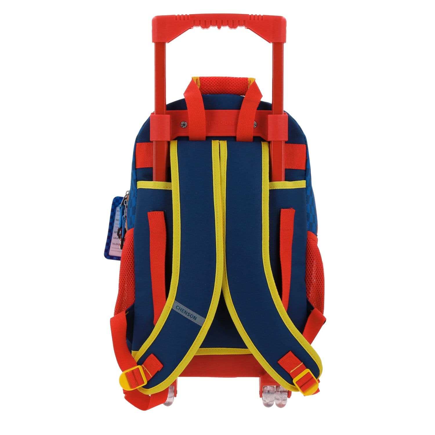 Mochila con Ruedas Mario Bros Azul para Niño - Diversión y Durabilidad 4