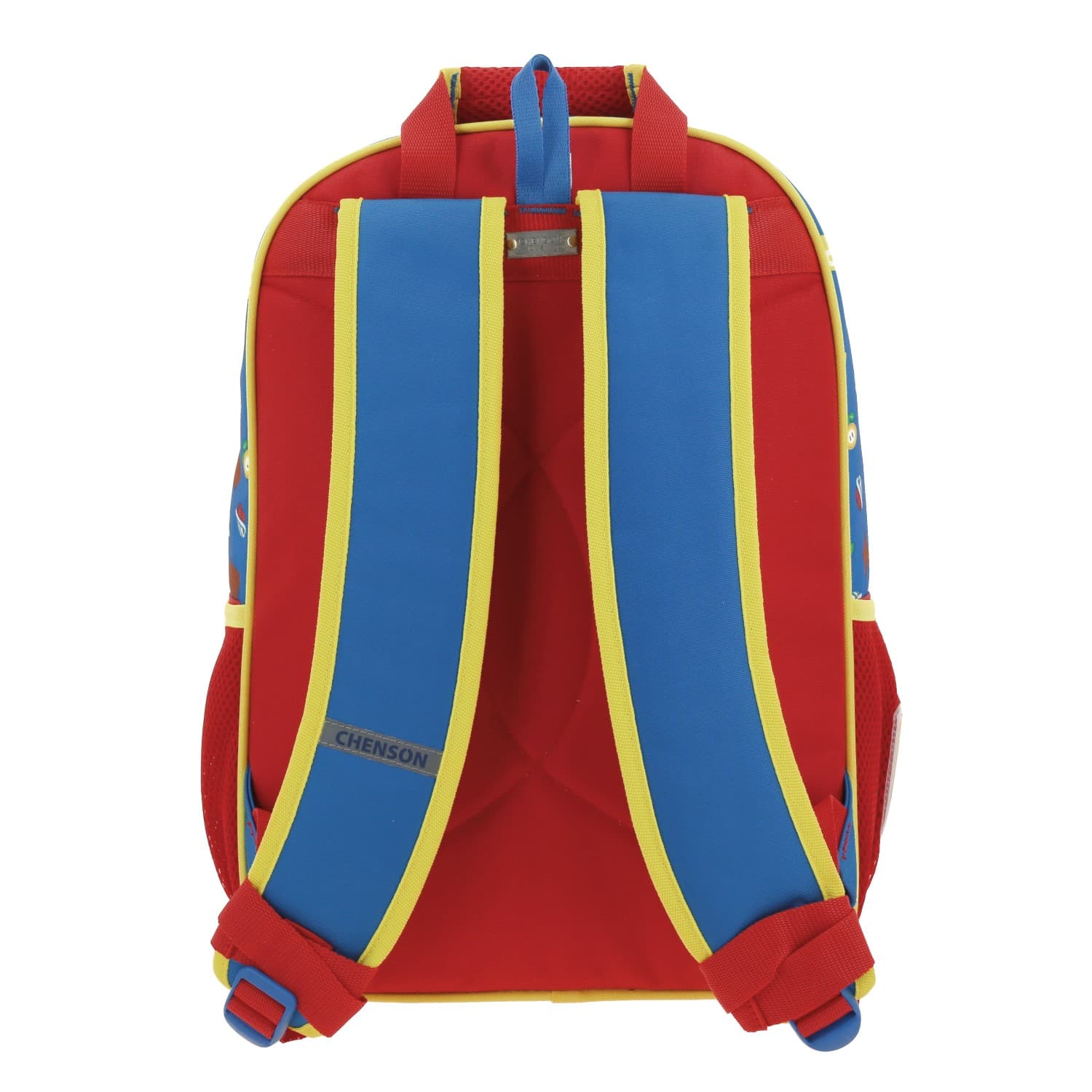 Mochila escolar para niño Mario Bros by Chenson color azul divertida 4