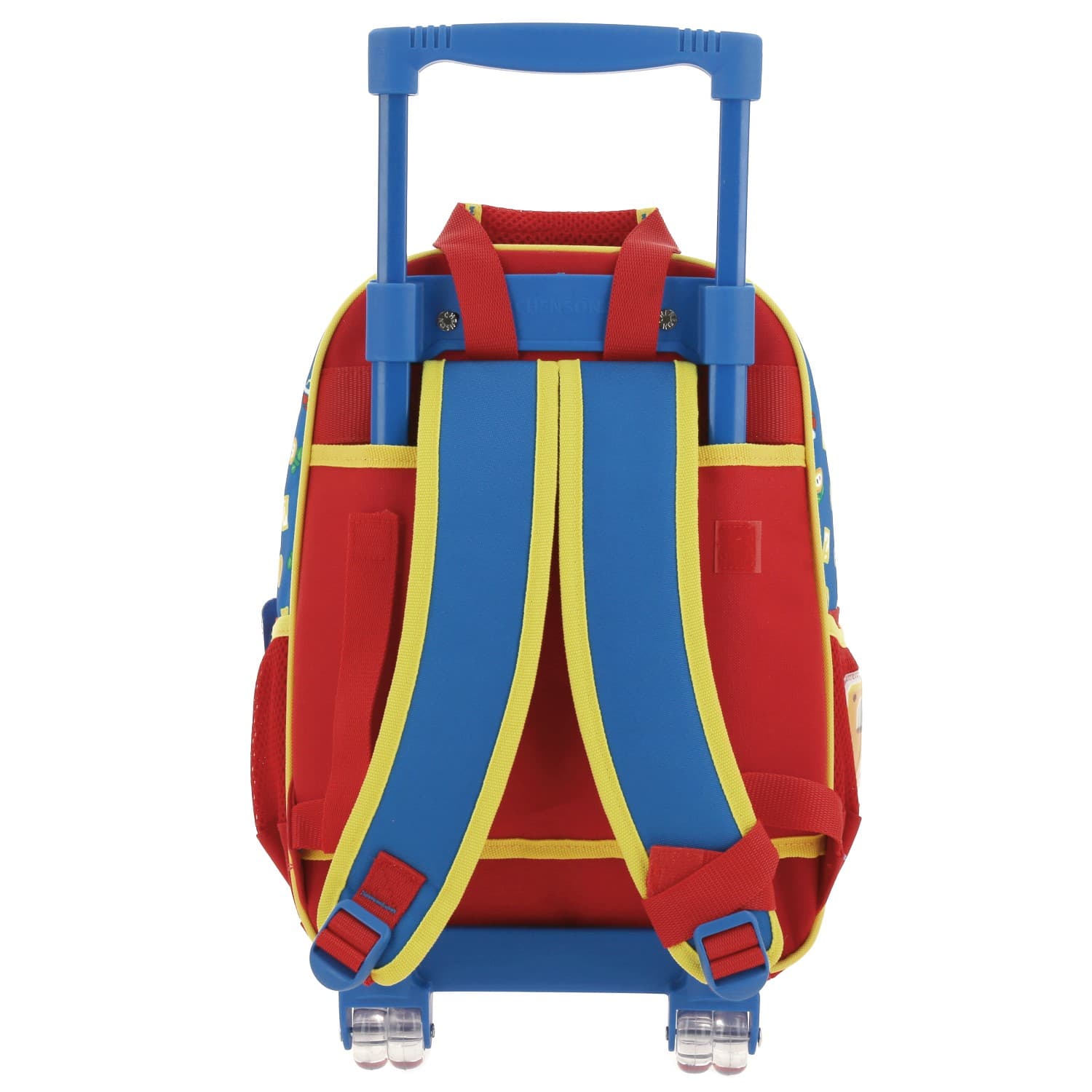 Mochila con Ruedas Mario Bros Azul para Niño - Divertida y Duradera 4