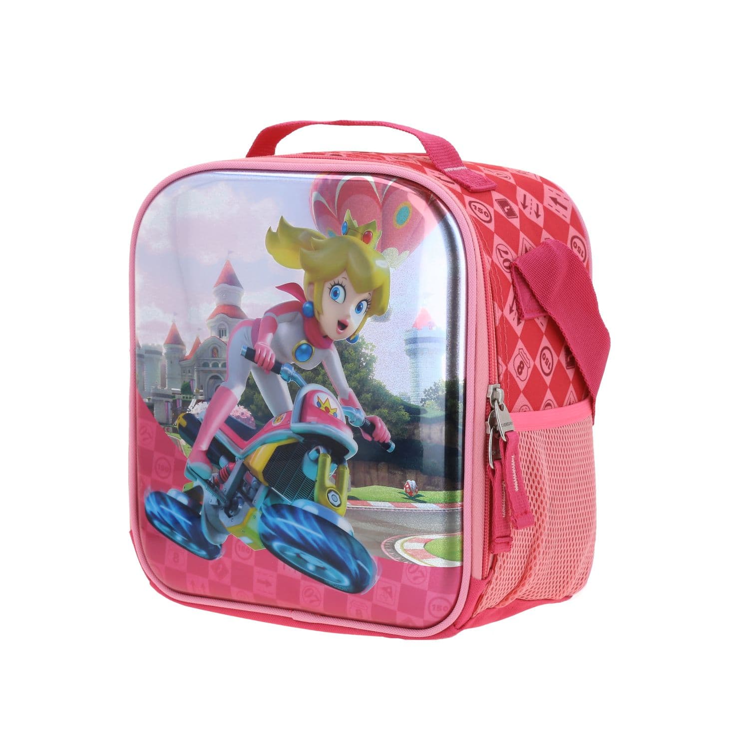Lonchera escolar térmica Mario Bros by Chenson rosa para niña - Diversión y durabilidad 2