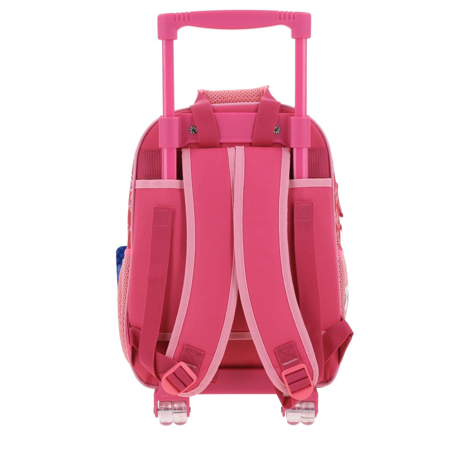 Mochila con Ruedas Mario Bros Rosa para Niña - Divertida y Resistente 4