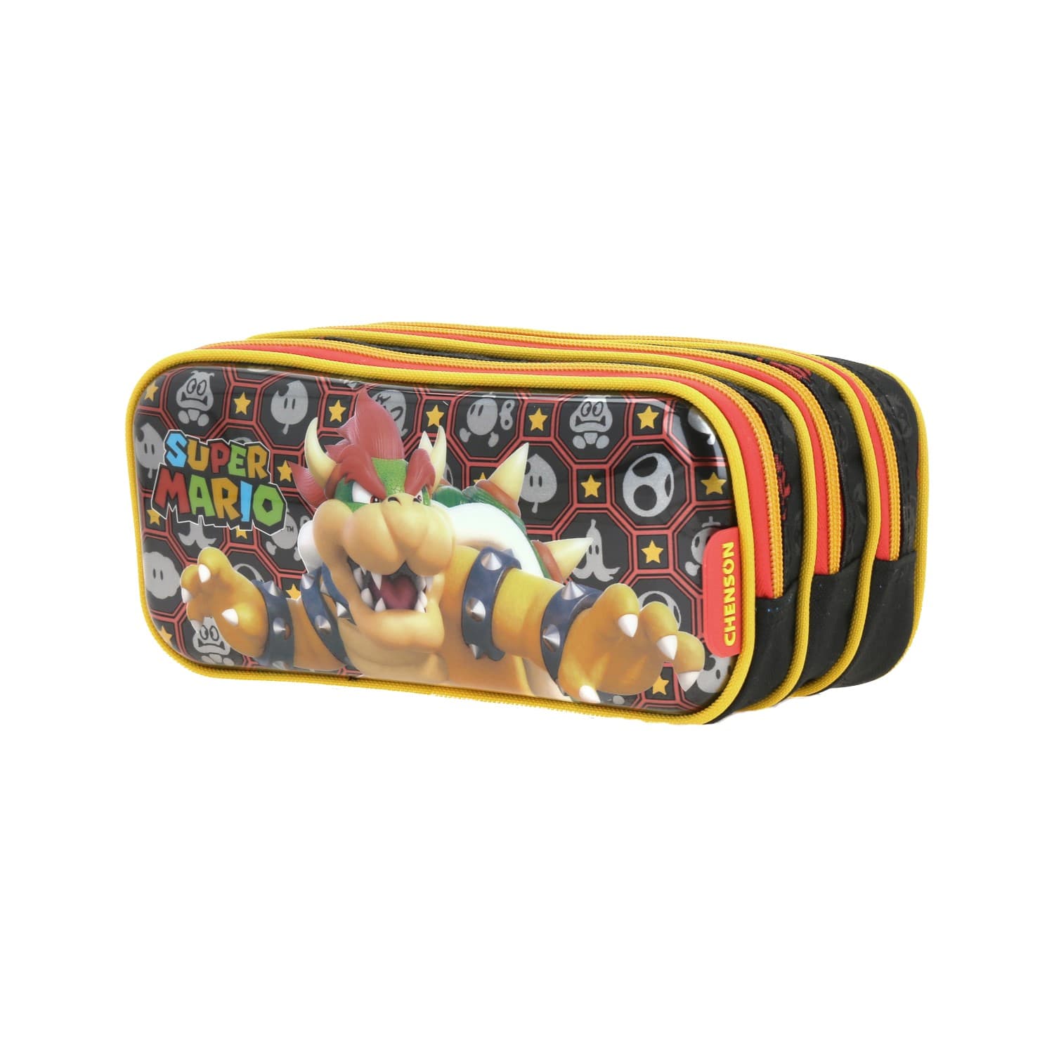Lapicera Mario Bros by Chenson negra para niño - Estuche escolar divertido 2
