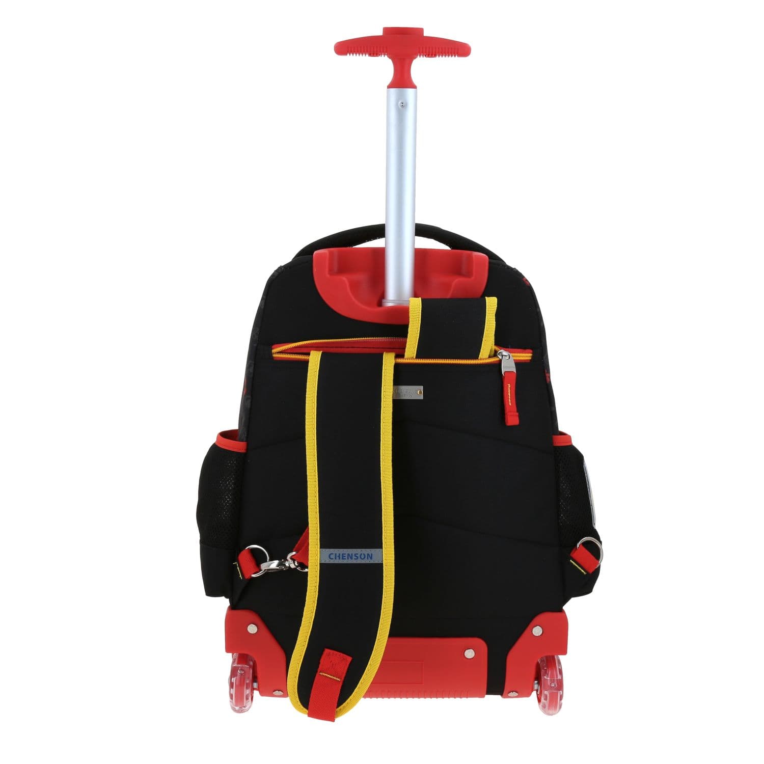 Mochila con Ruedas Mario Bros Negro para Niño - Divertida y Duradera 4