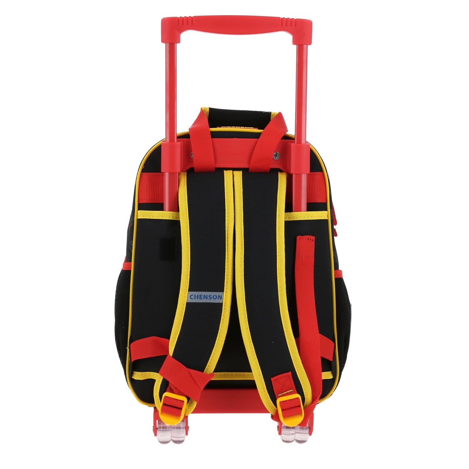 Mochila con Ruedas Mario Bros Negro para Niño - Divertida y Duradera 4