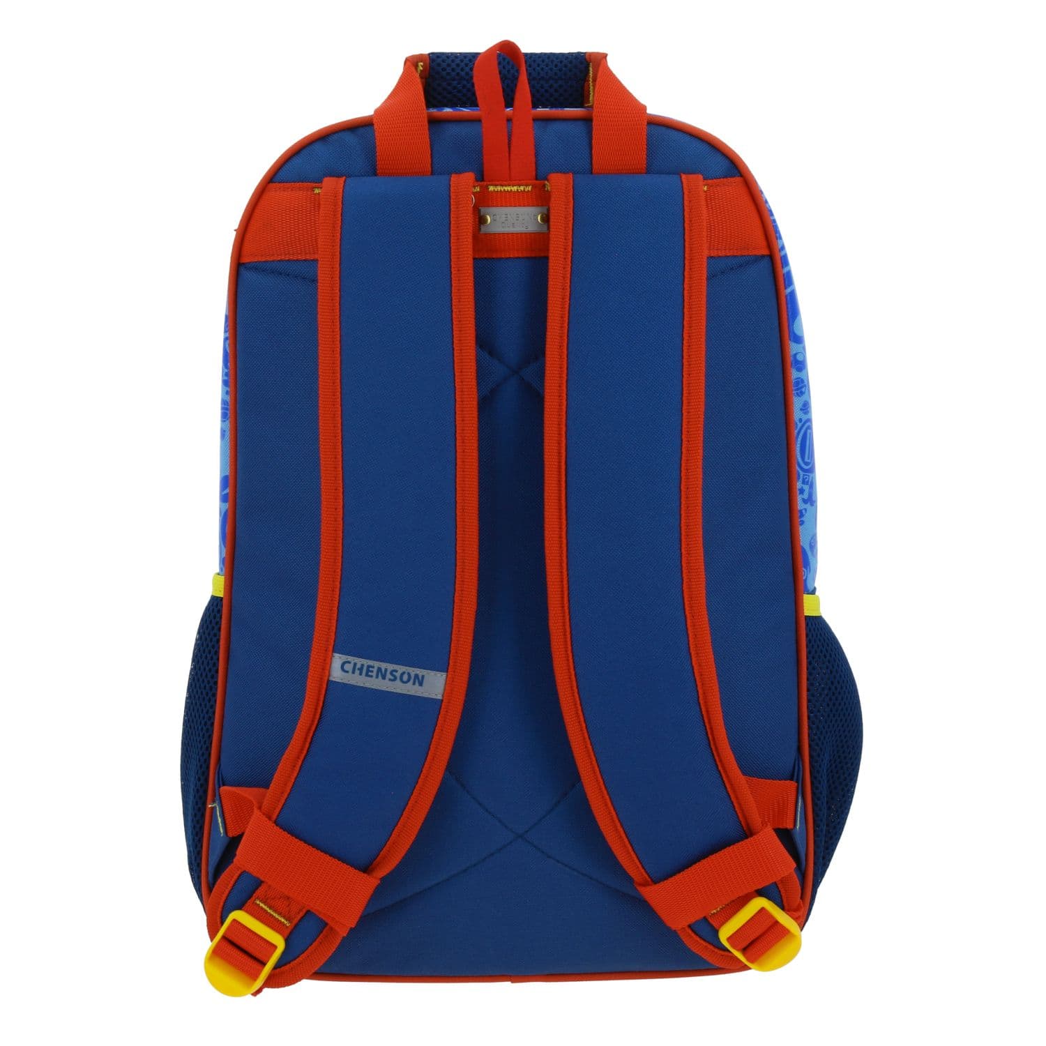 Mochila escolar para niño Mario Bros by Chenson color azul divertida y segura 4