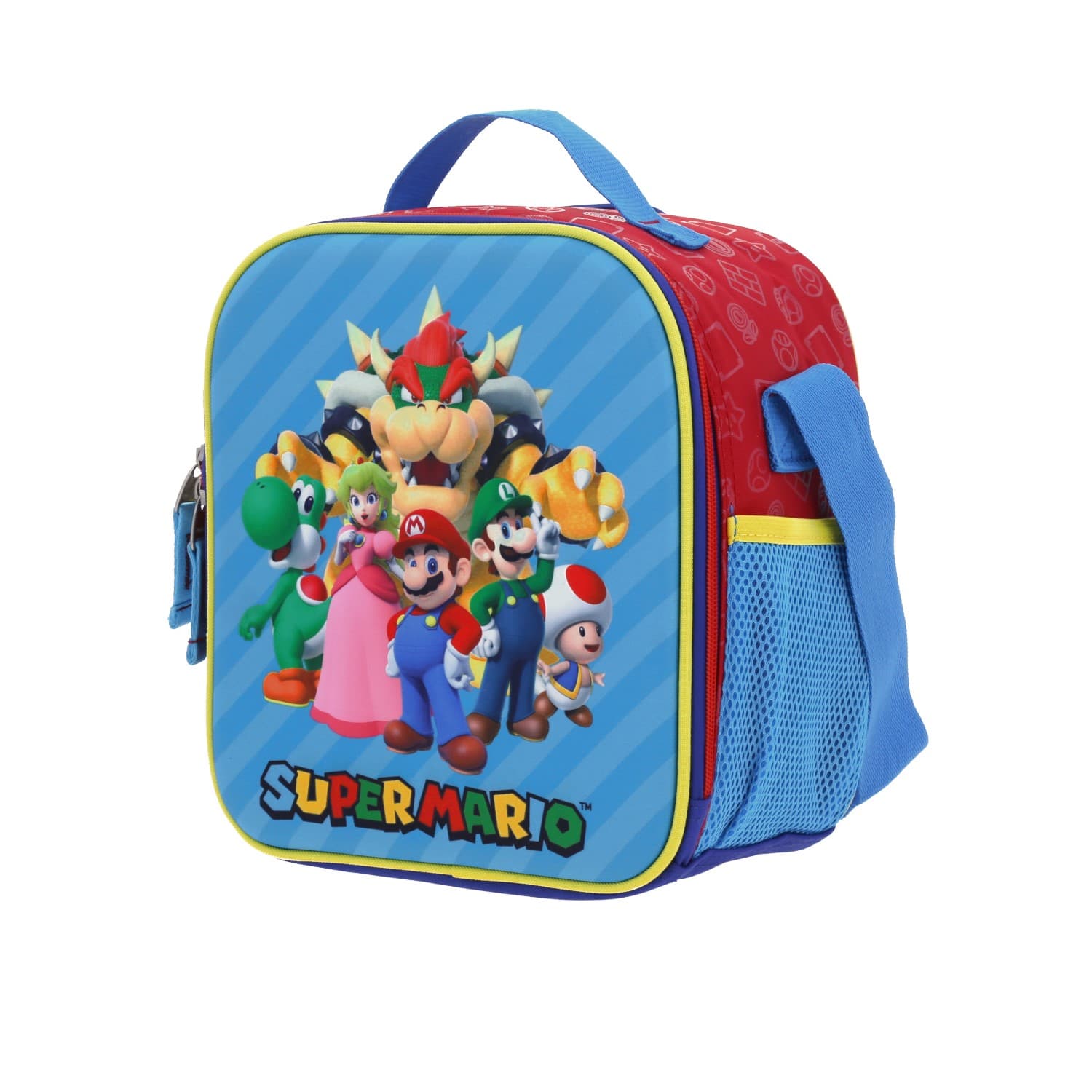 Kit Escolar Mario Bros by Chenson (Mochila + Lonchera + Lapicera) infantil 4