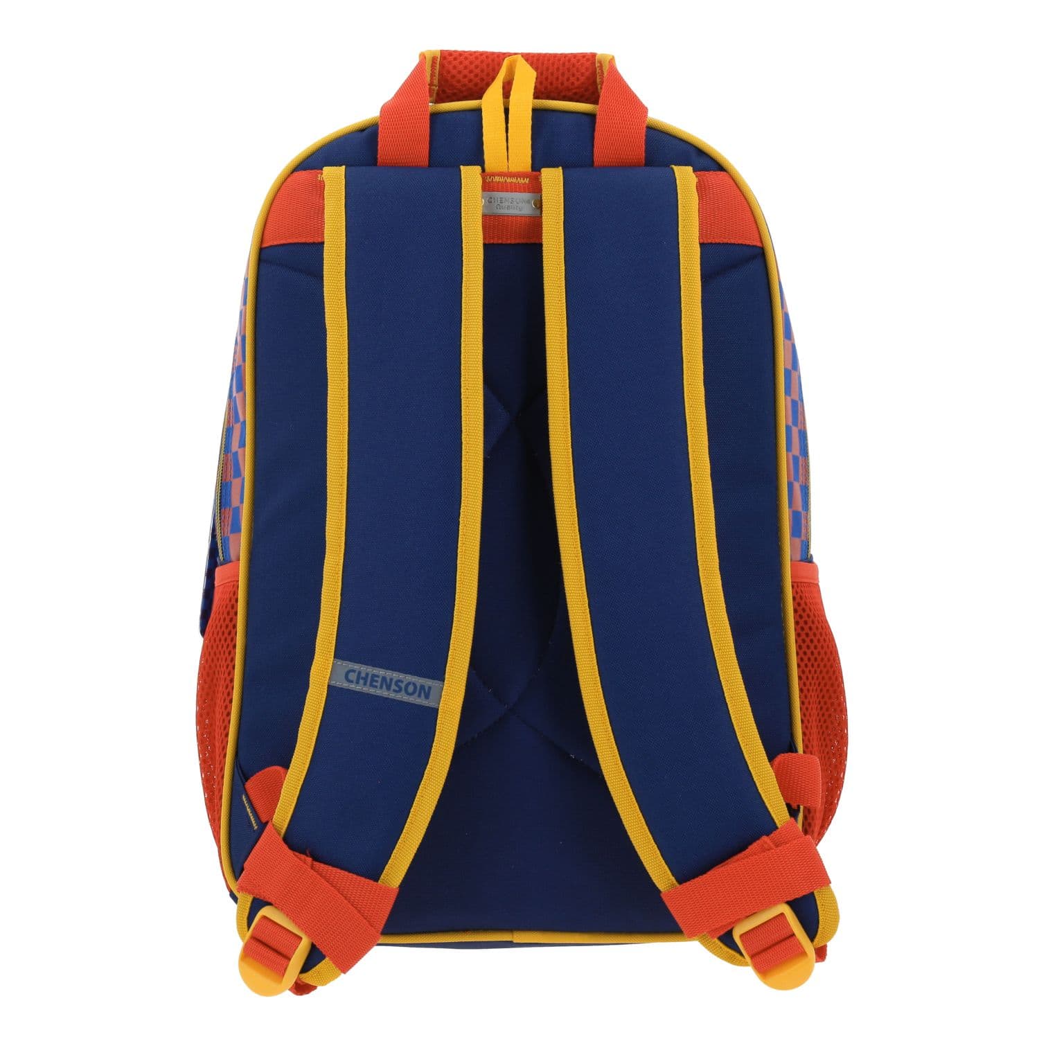 Mochila escolar para niño Mario Bros by Chenson color azul divertida 4