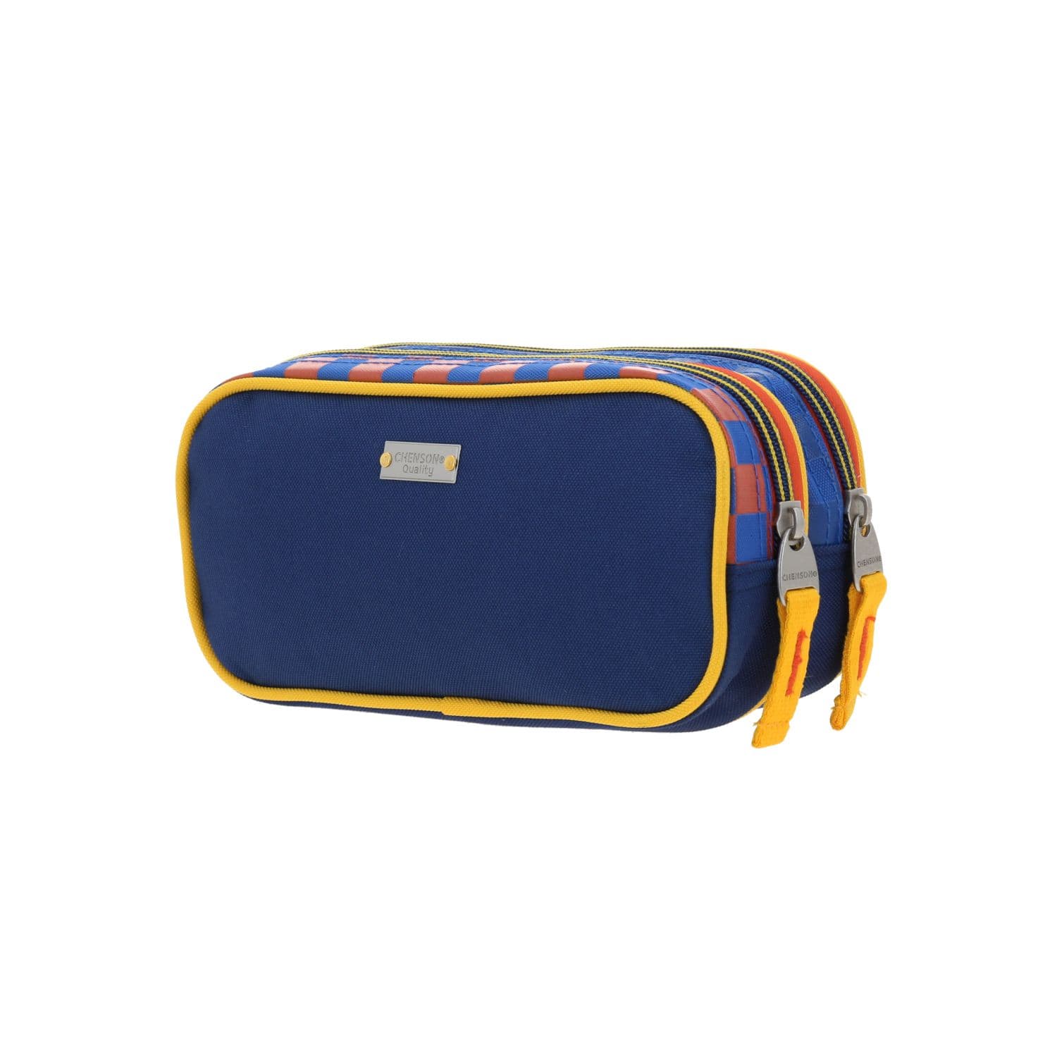 Lapicera escolar para niño Mario Bros by Chenson azul con doble compartimento 5