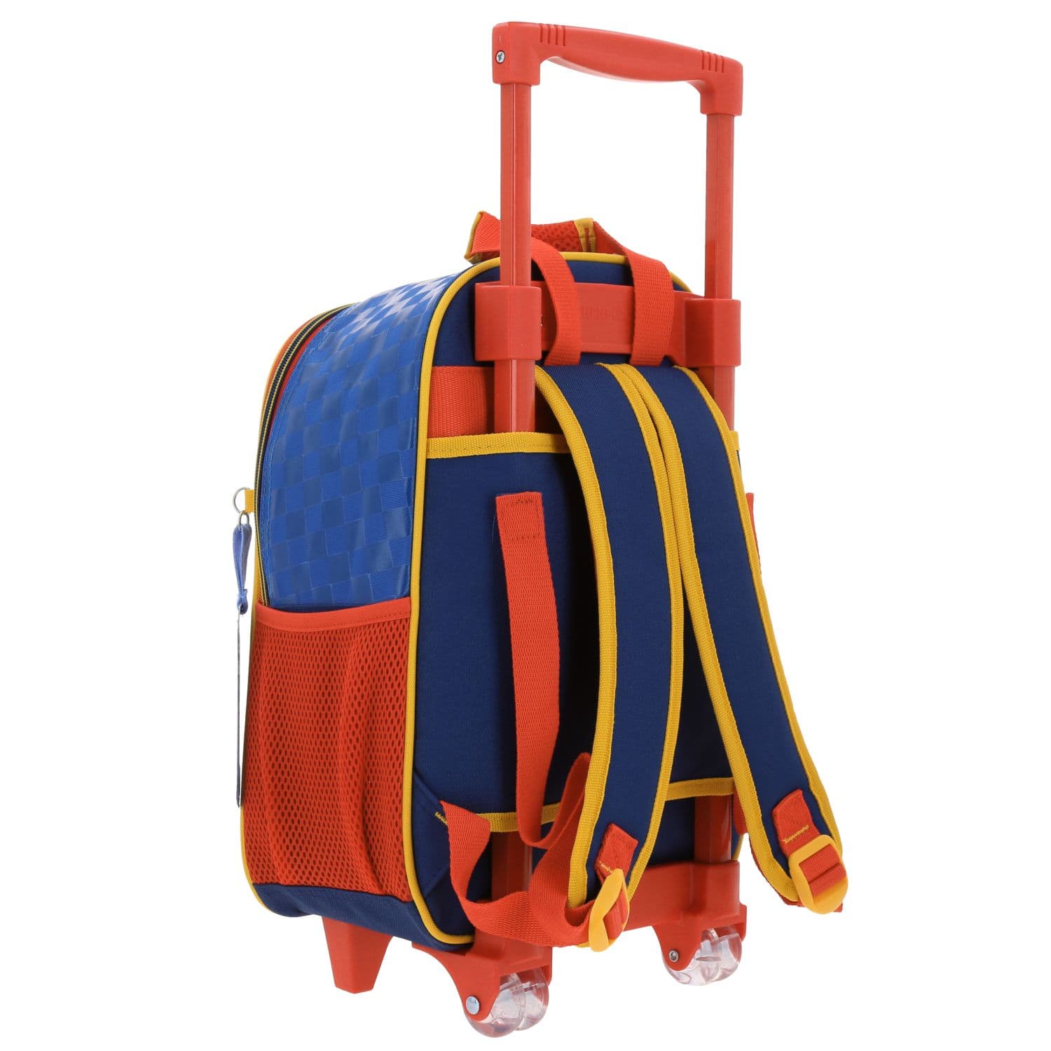 Mochila con Ruedas Mario Bros Azul para Niño - Diversión y Durabilidad 3