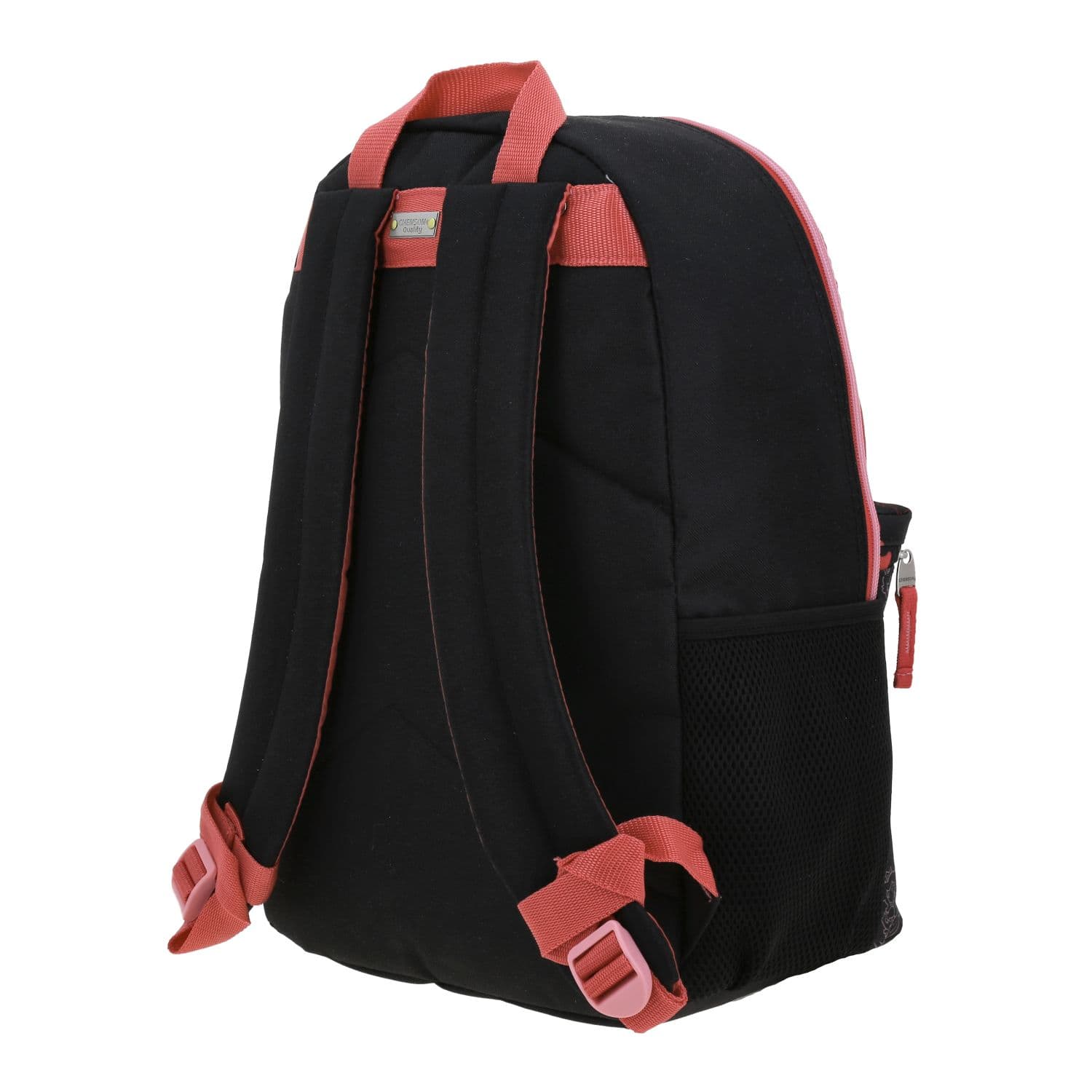 Mochila escolar para niña Mario Bros by Chenson negra - Diversión y durabilidad 5