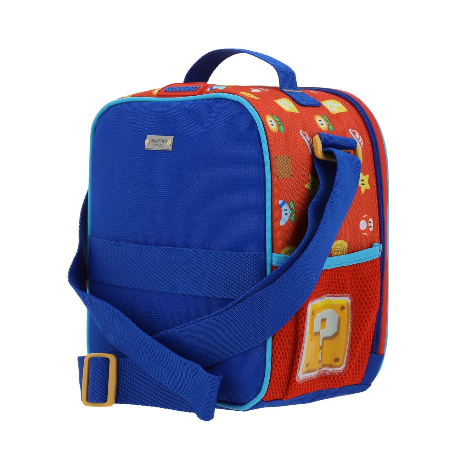 Lonchera escolar Mario Bros by Chenson roja térmica para niños 5