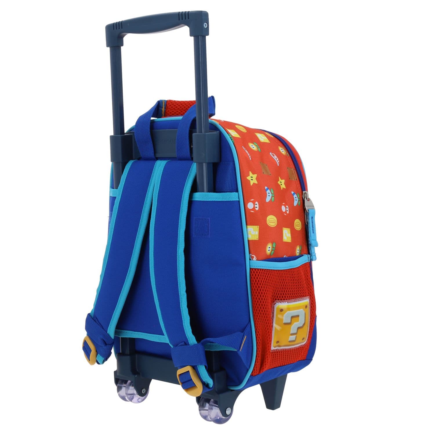 Mochila con Ruedas Mario Bros Rojo para Niño - Diversión y Durabilidad 5