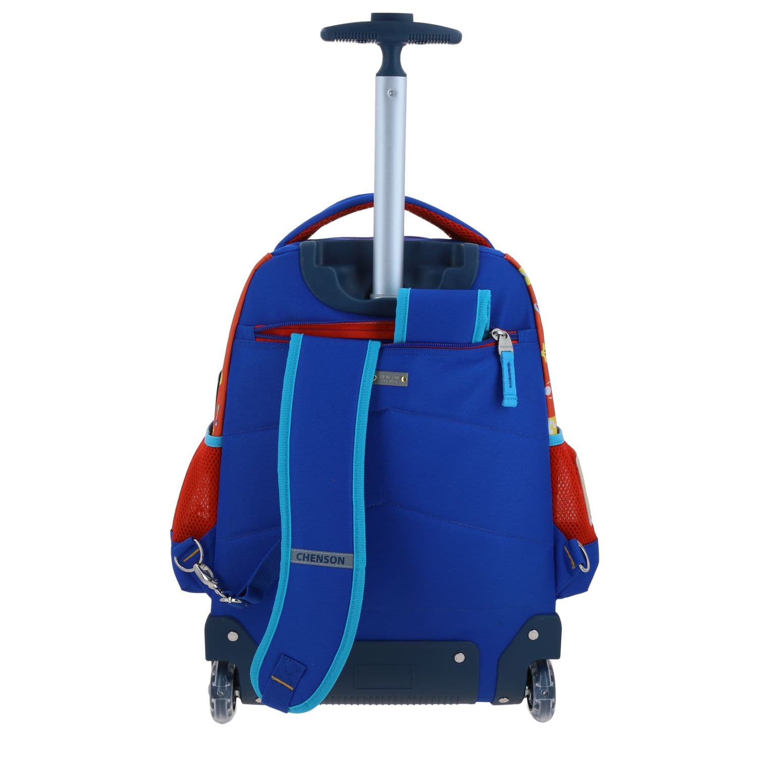 Mochila con Ruedas Mario Bros Rojo para Niño - Diversión y Durabilidad 4