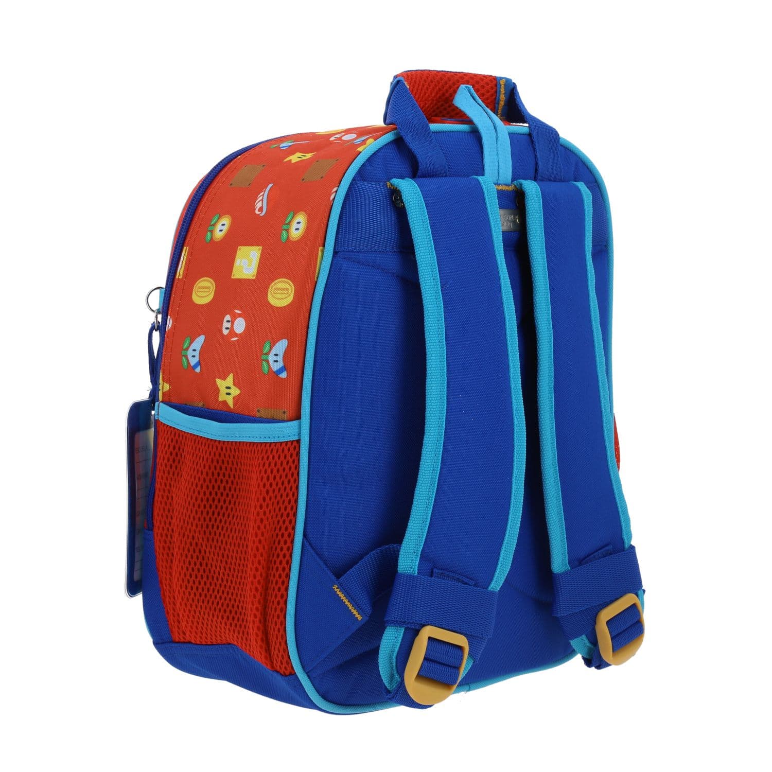 Mochila escolar para niño Mario Bros by Chenson color rojo diversión asegurada 3