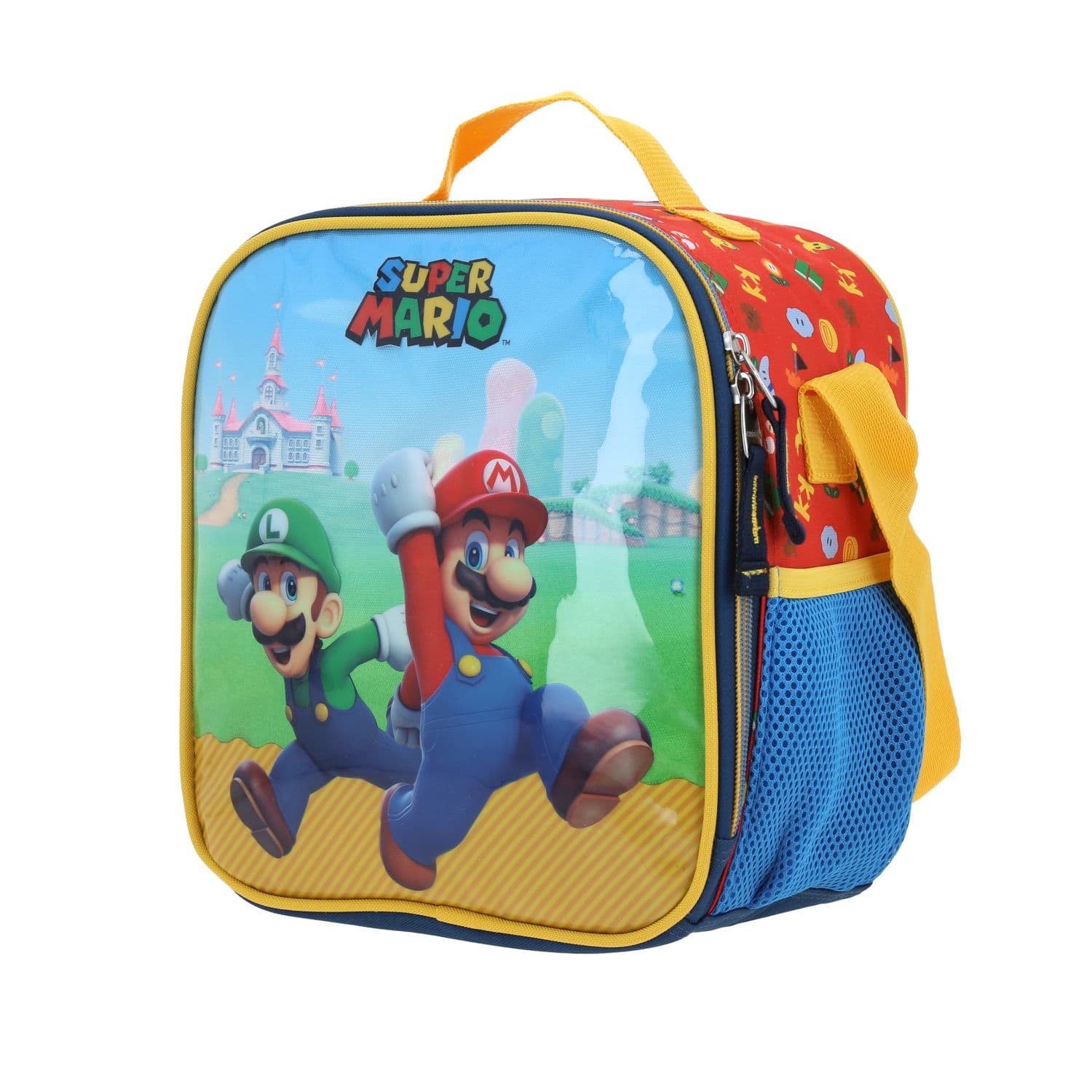 Lonchera escolar térmica Mario Bros by Chenson azul para niño - Divertida y durable 2