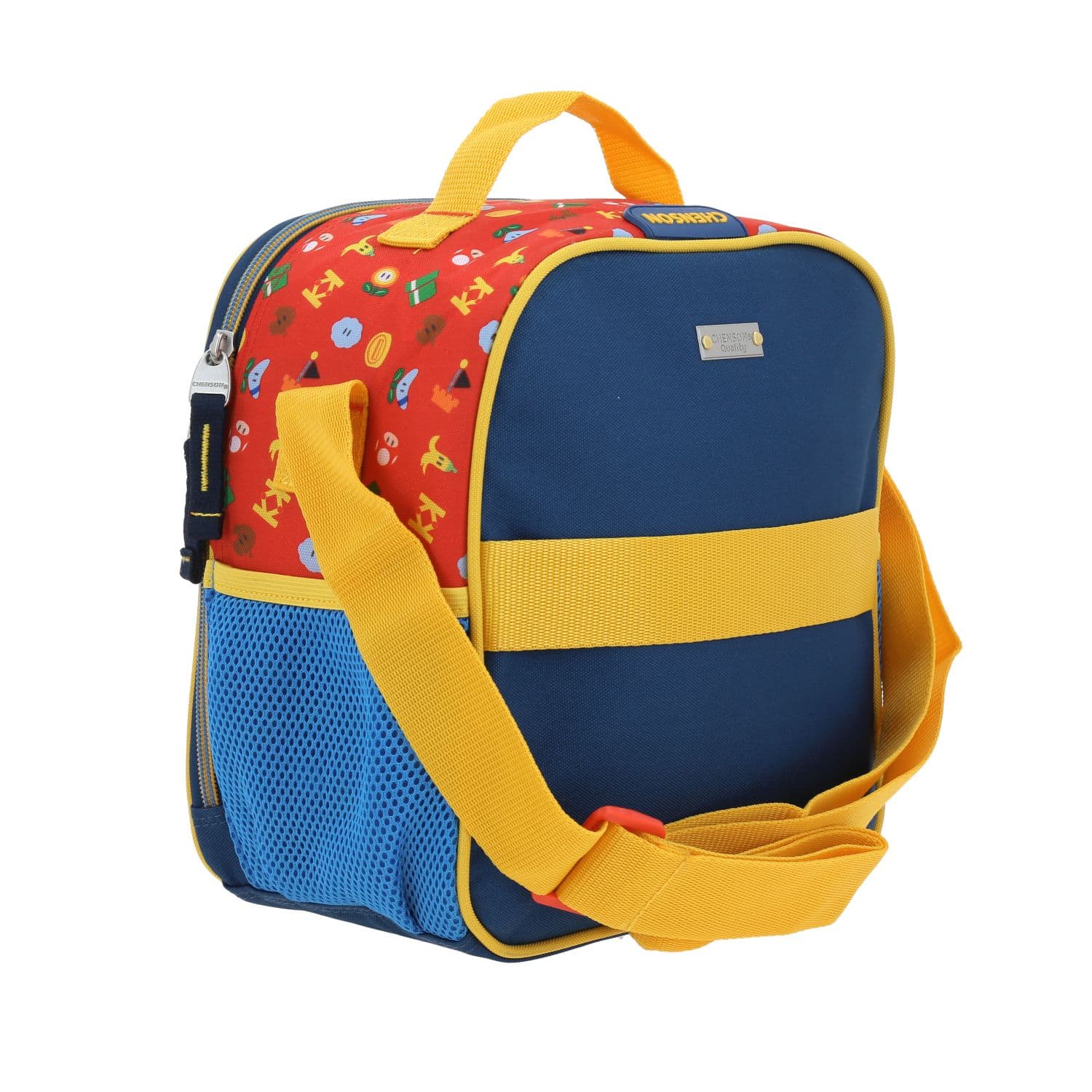 Lonchera escolar térmica Mario Bros by Chenson azul para niño - Divertida y durable 3