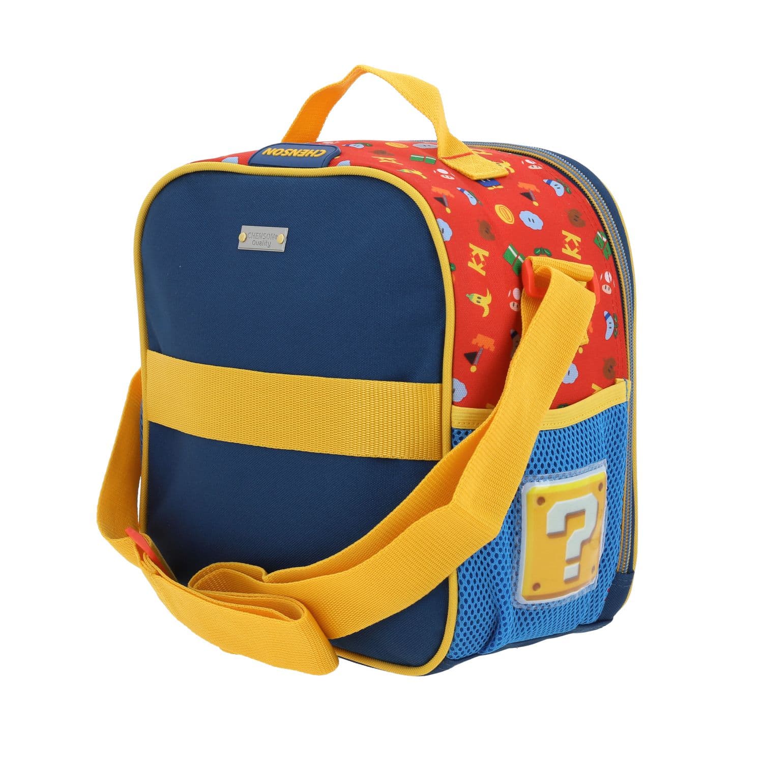 Lonchera escolar térmica Mario Bros by Chenson azul para niño - Divertida y durable 5