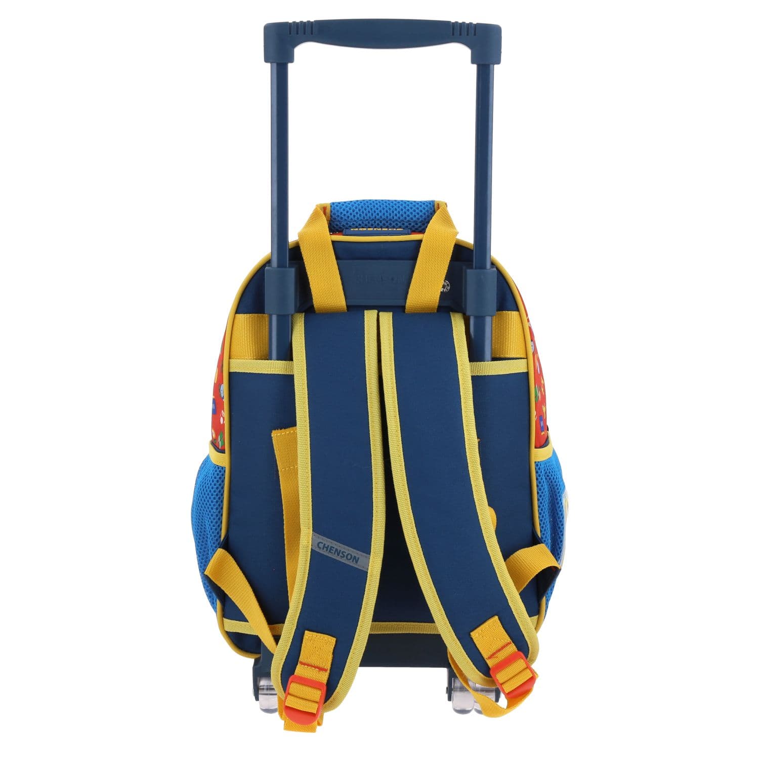 Mochila con Ruedas Mario Bros Azul para Niño - Diversión y Durabilidad 4