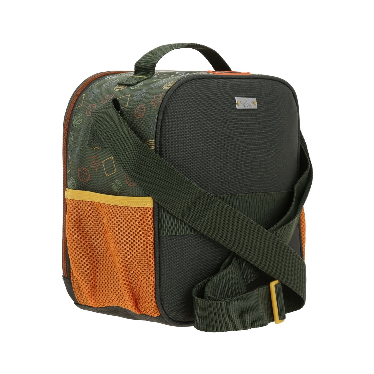 Lonchera escolar Mario Bros by Chenson verde seco térmica para niño 3