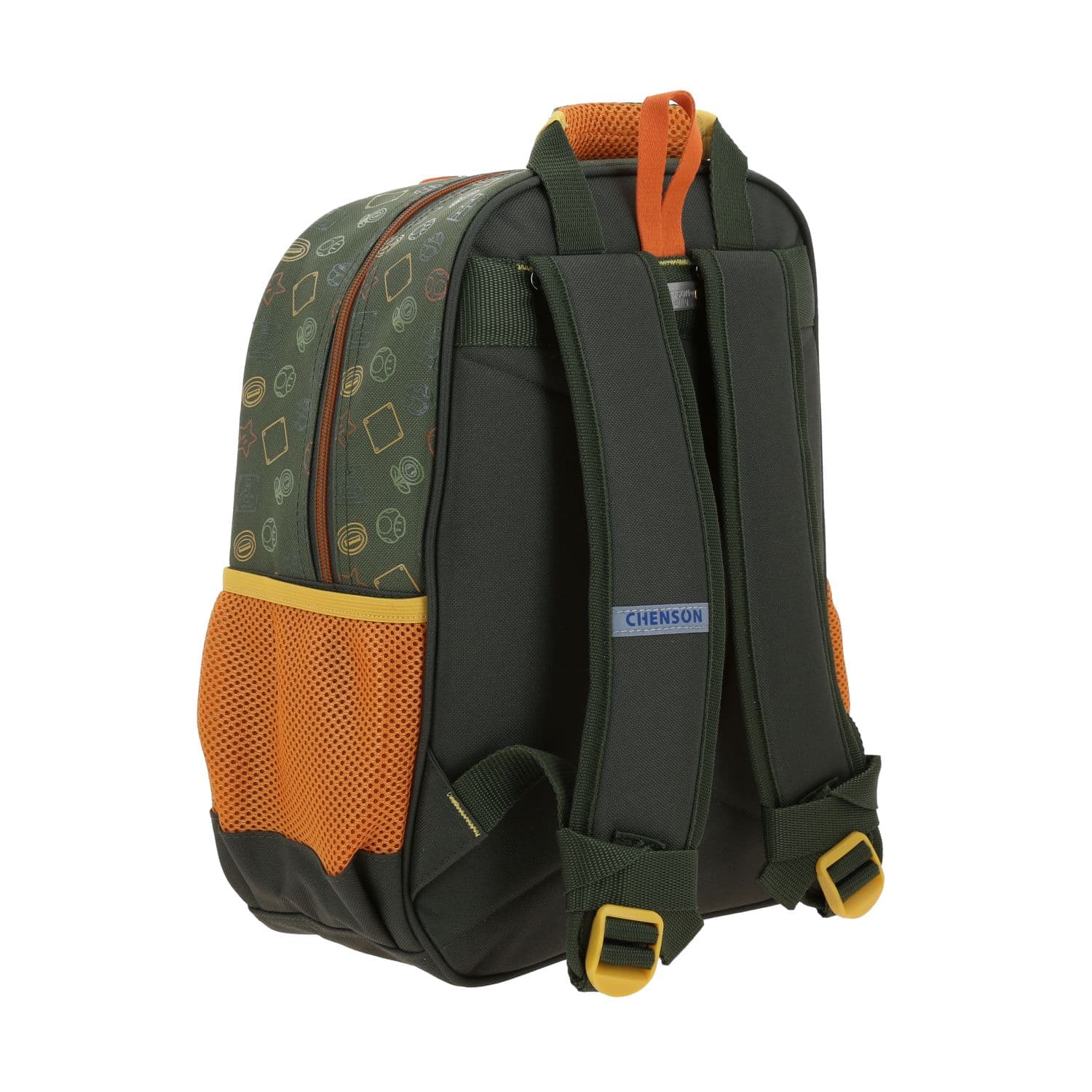 Mochila escolar para niño Mario Bros by Chenson Verde seco Divertida y duradera 3