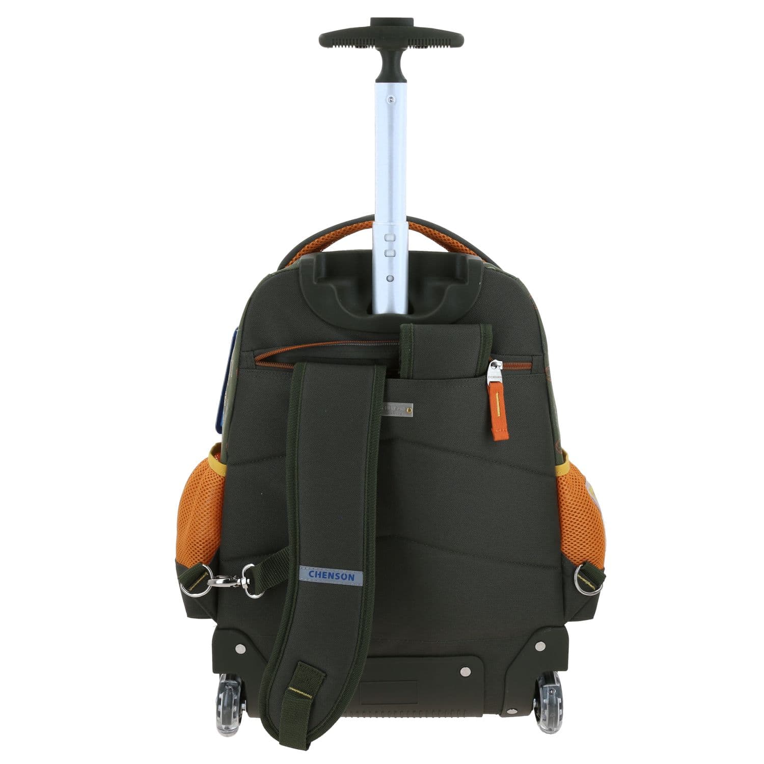 Mochila con Ruedas Mario Bros Verde Seco para Niño - Diversión y Durabilidad 4