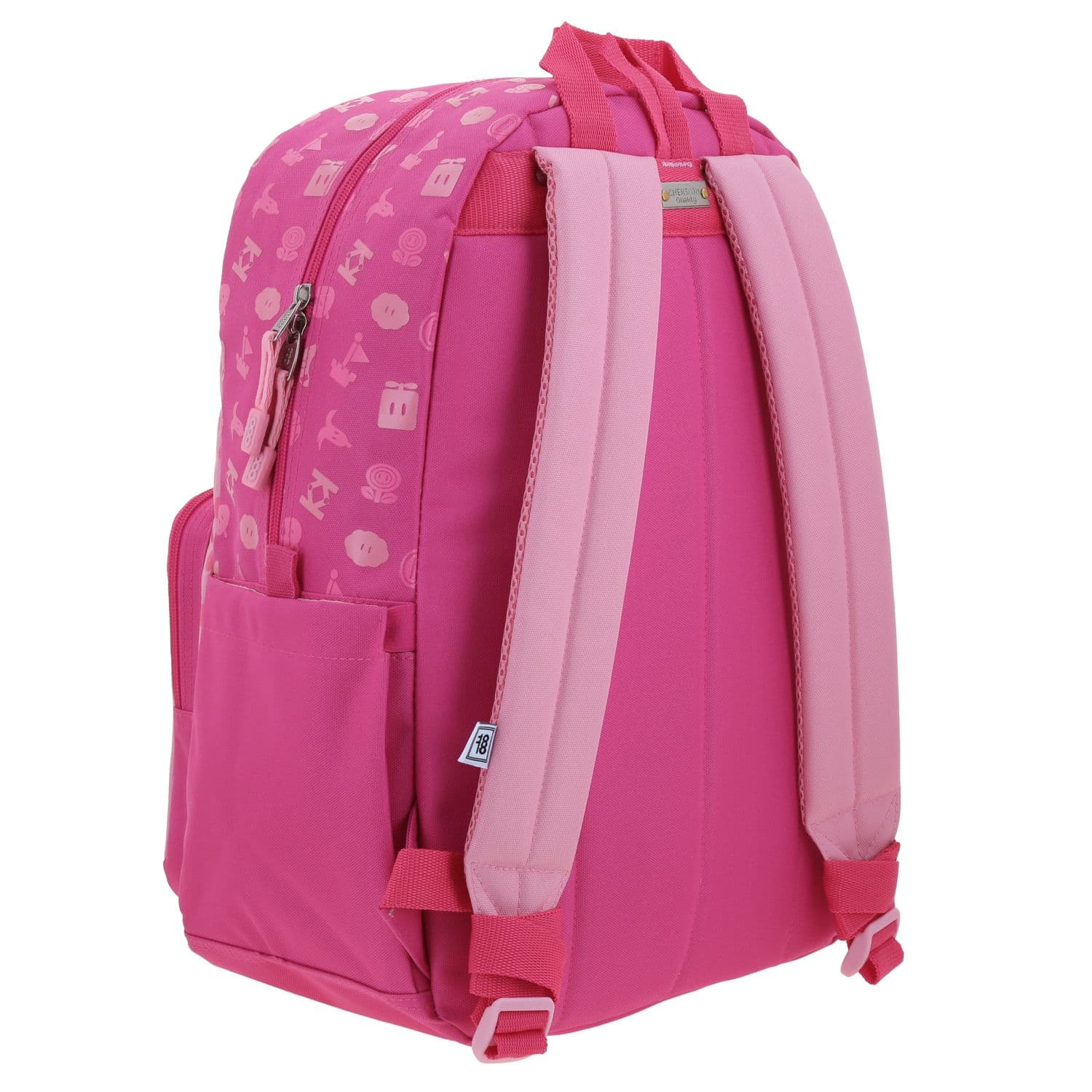 Mochila escolar para niña Mario Bros by Chenson rosa con diversión y durabilidad 3