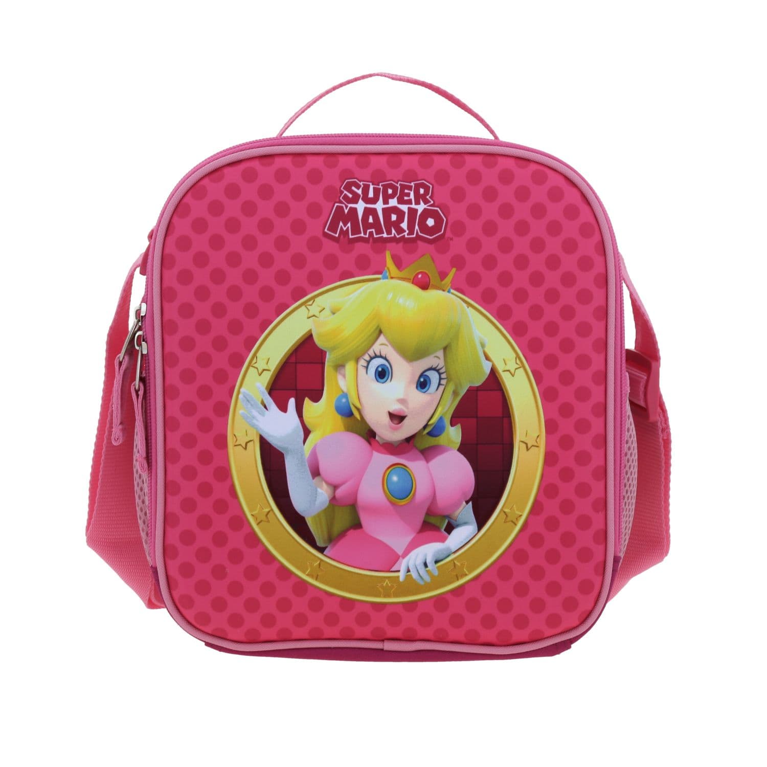 Kit Kinder Peach by Chenson (Mochila + Lonchera + Lapicera) infantil 4