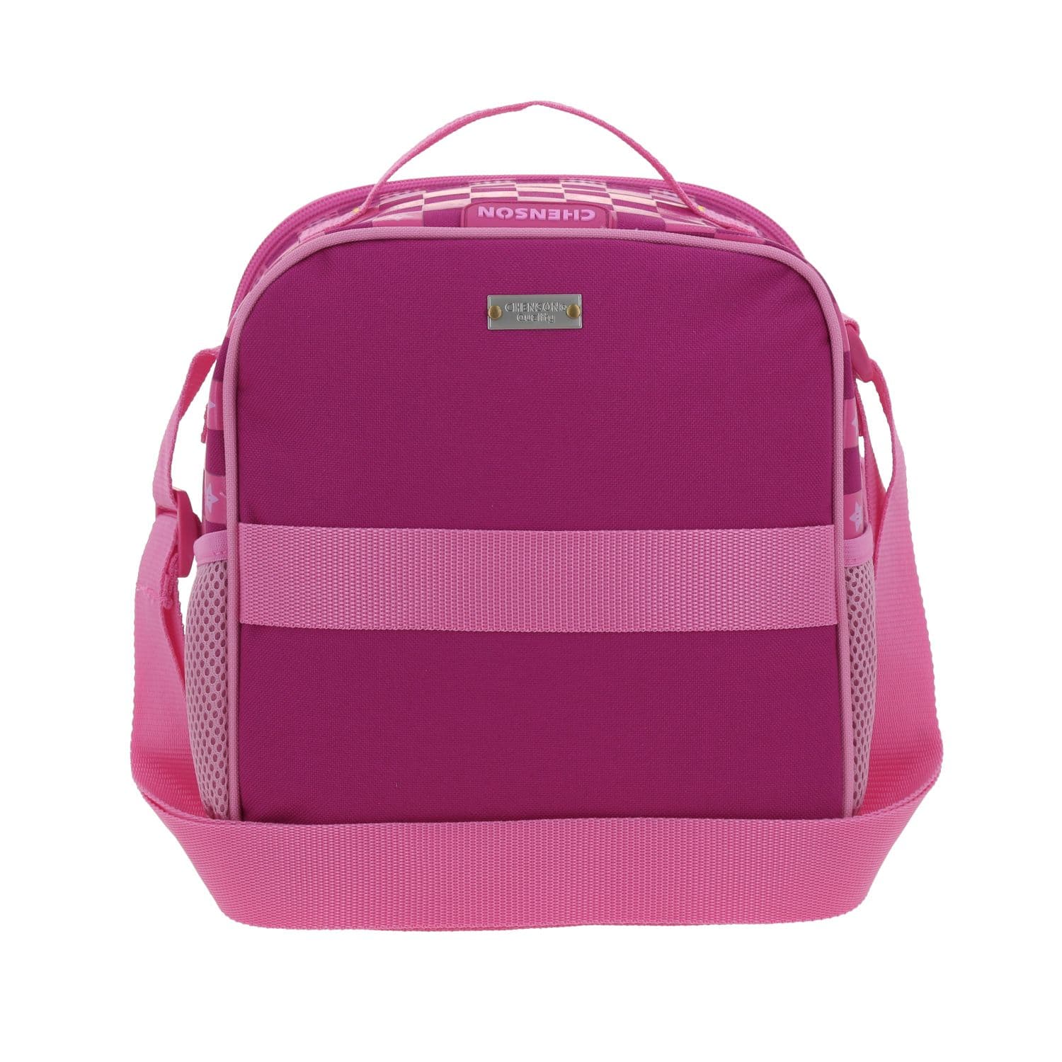 Lonchera escolar térmica Mario Bros by Chenson Rosa para niña 4