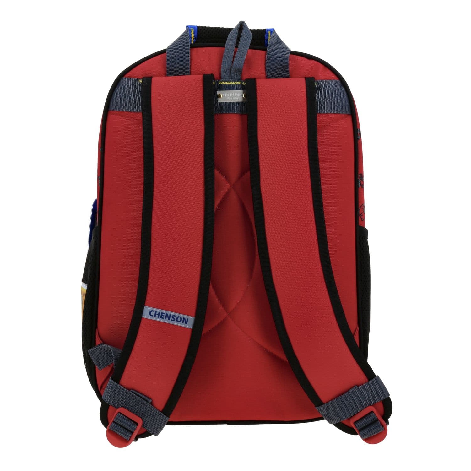 Mochila escolar para niño Mario Bros by Chenson color negro, divertida y resistente 4