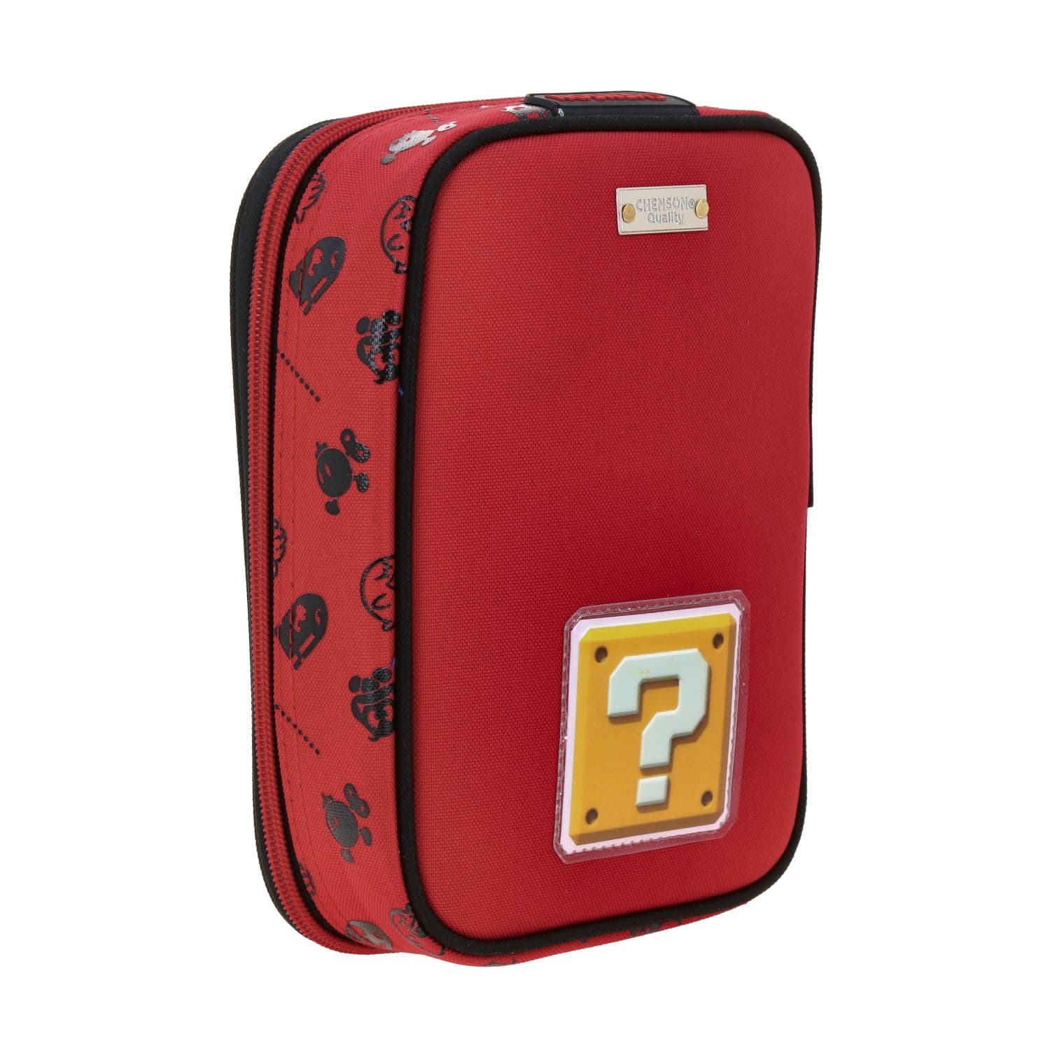 Lapicera escolar para niño Mario Bros by Chenson color negro - Duradera y divertida 3