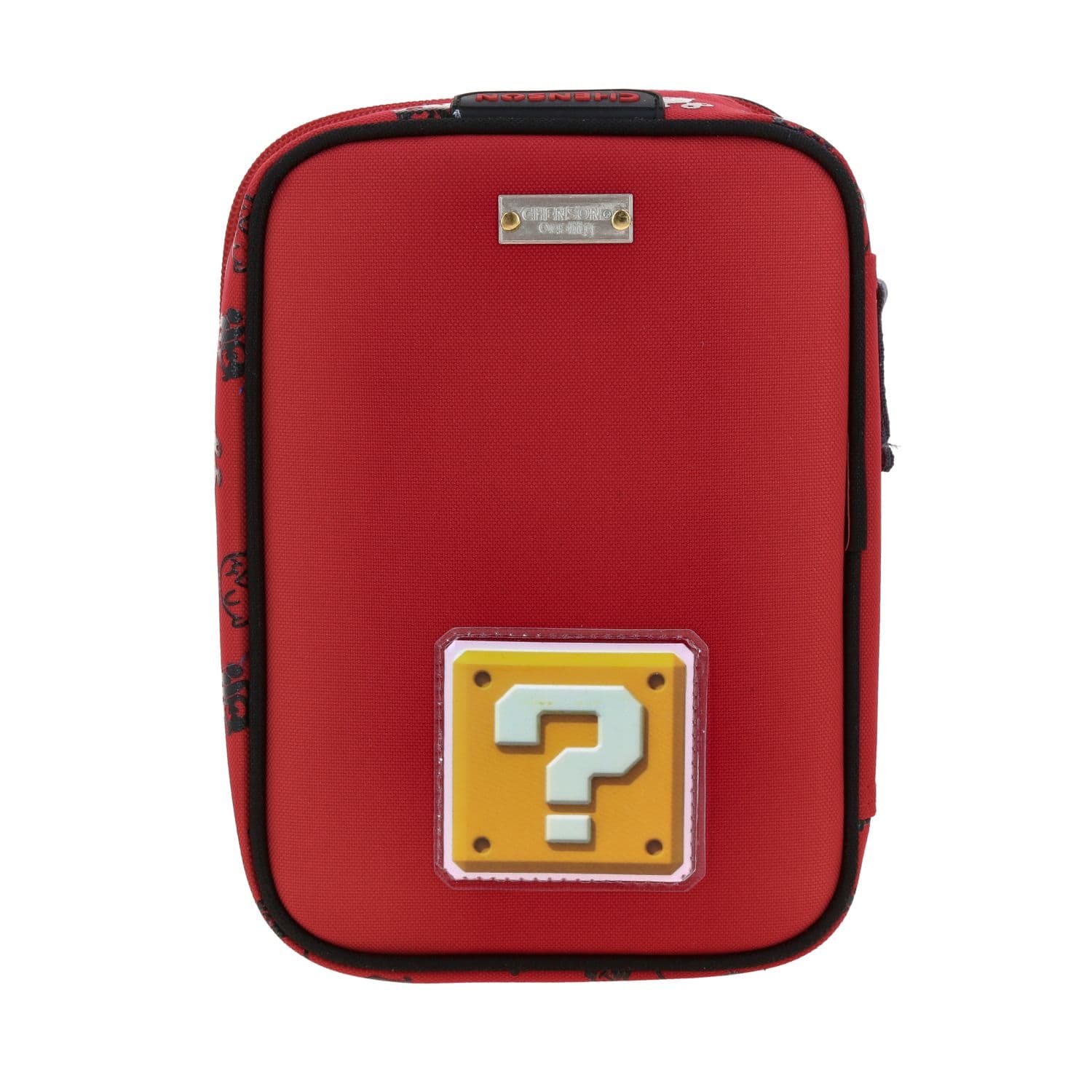 Lapicera escolar para niño Mario Bros by Chenson color negro - Duradera y divertida 4