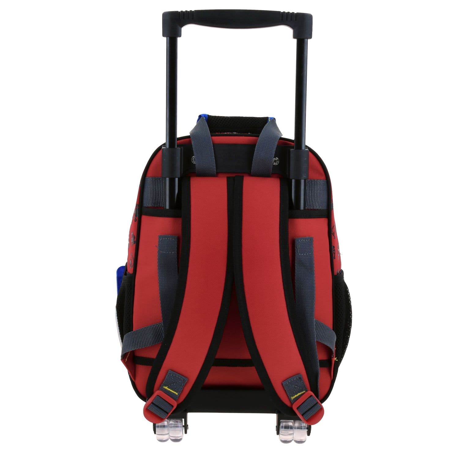 Mochila con Ruedas Mario Bros by Chenson Negro para Niño - Diversión y Durabilidad 4